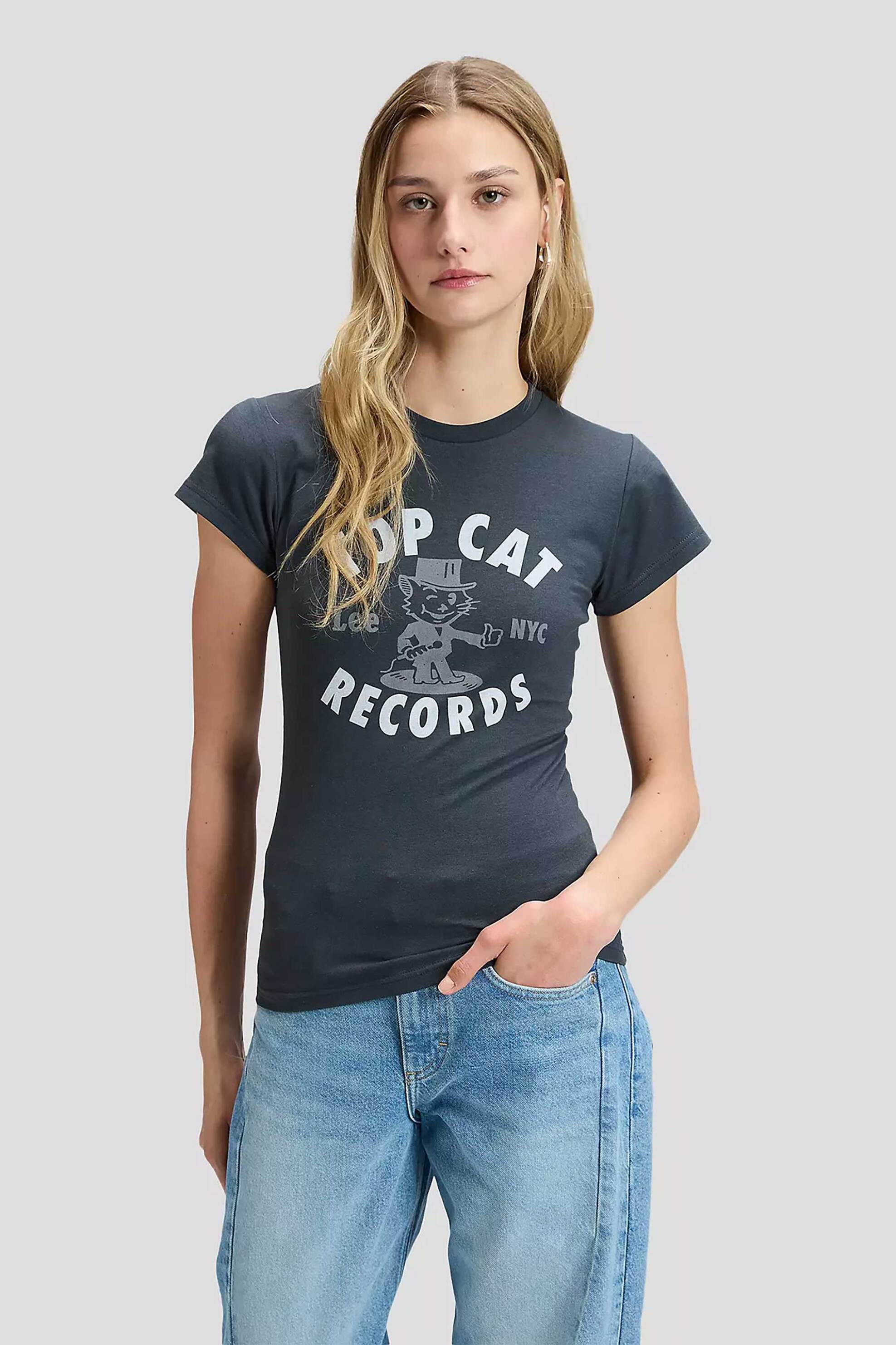 Lee® γυναικείο T-shirt με print Slim Fit 