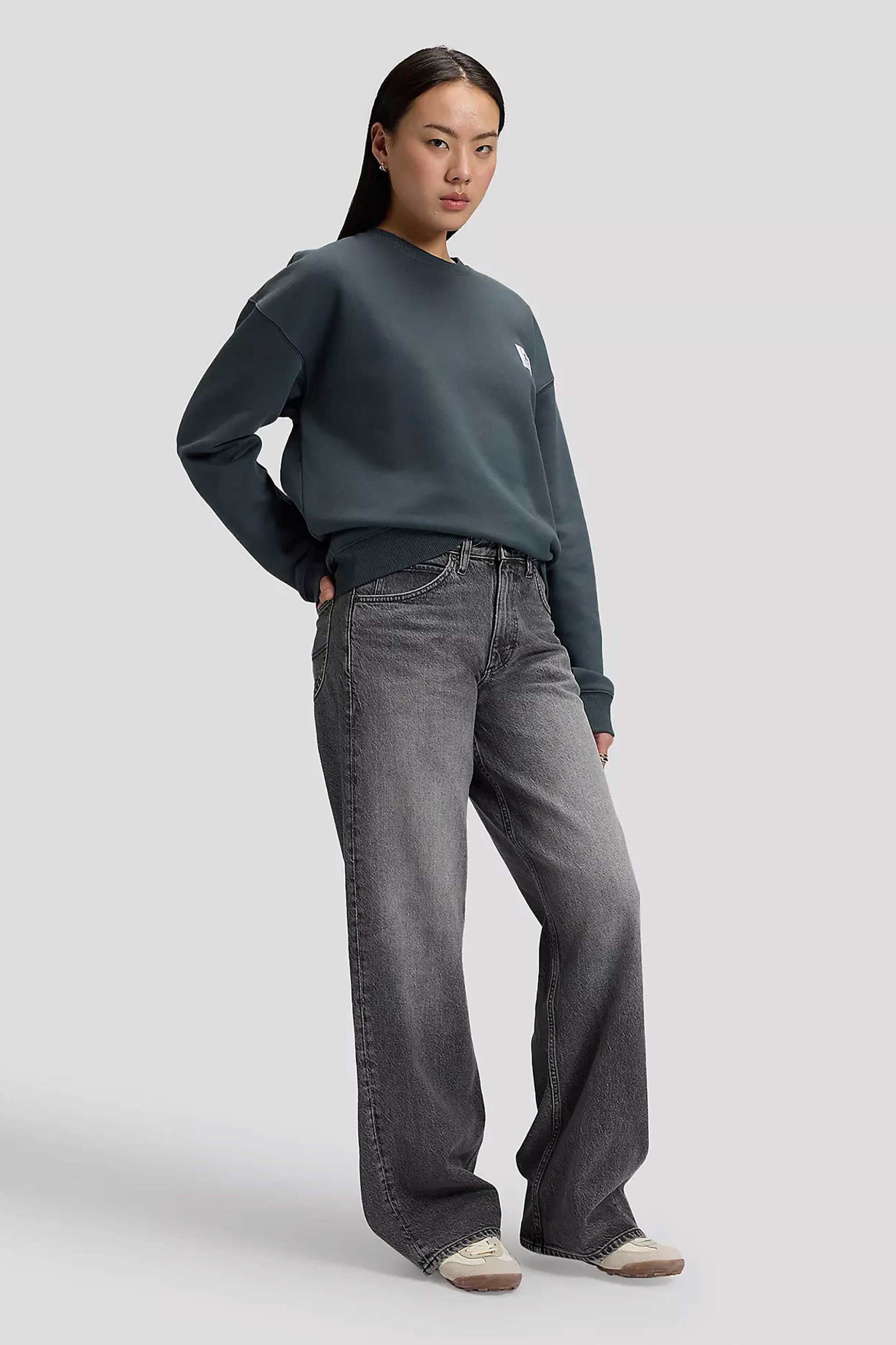 Lee® γυναικείο τζιν παντελόνι πεντάτσεπο Loose Straight Fit 