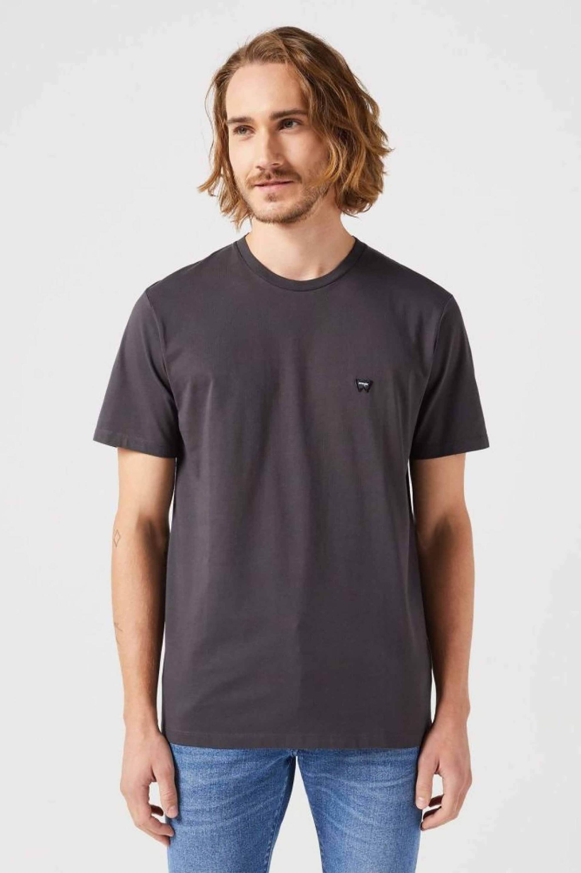 WRANGLER Wrangler® ανδρικό T-shirt "Sign Off" - 112351320 Μαύρο