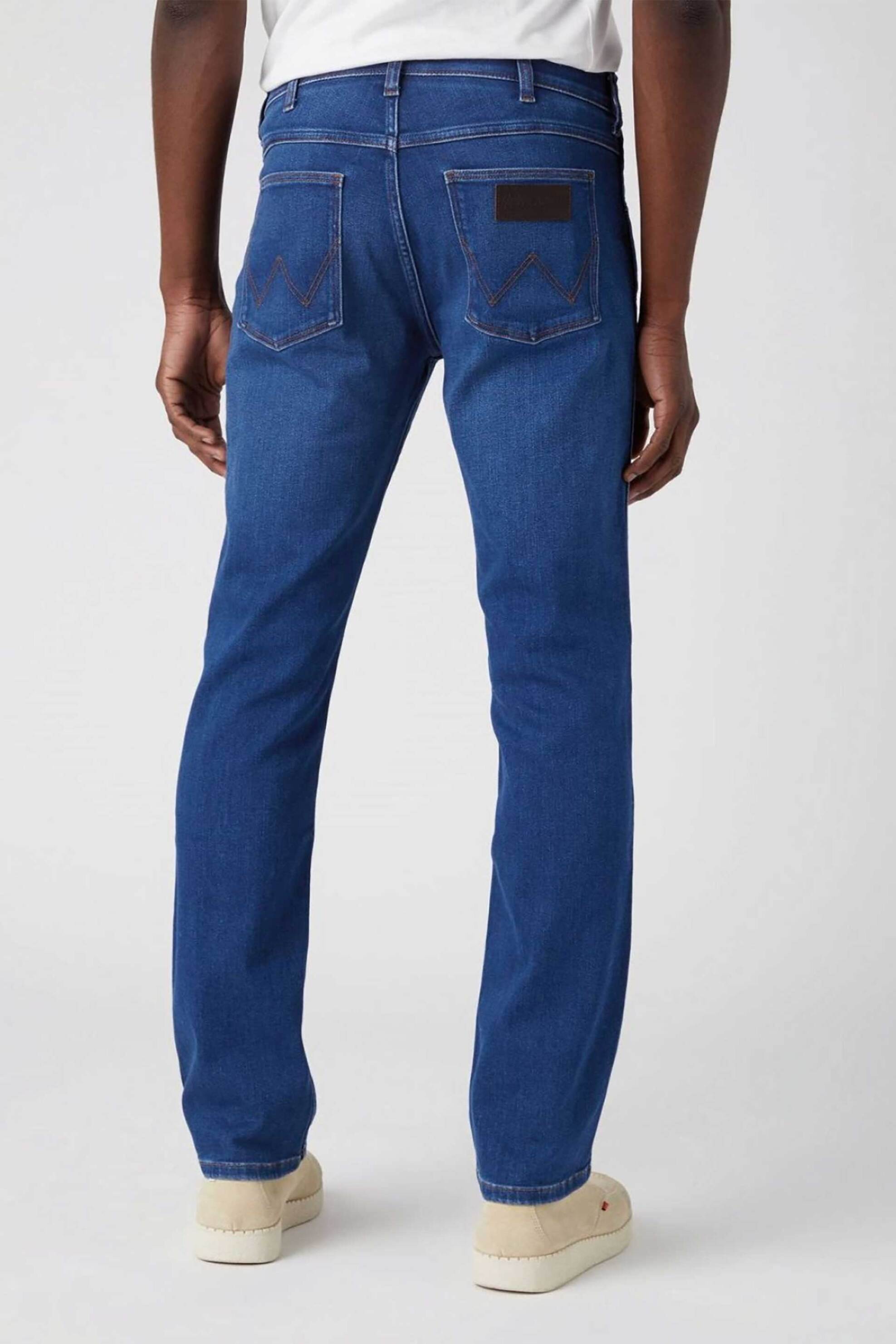 Wrangler® ανδρικό τζιν παντελόνι πεντάτσεπο "Greensboro Olympia" Regular Fit - 112341419 Denim Blue φωτογραφία