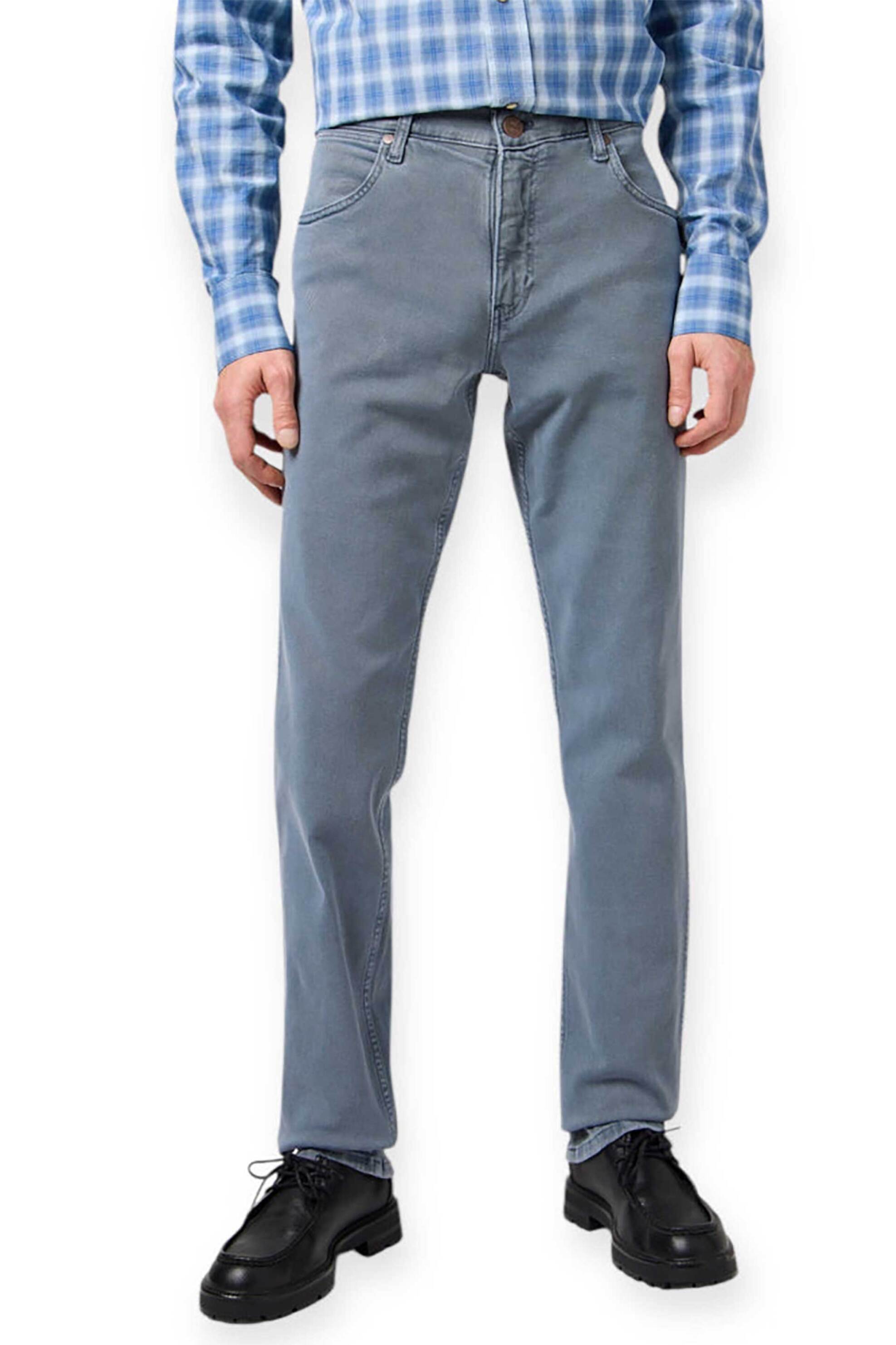 Wrangler® ανδρικό τζιν παντελόνι "Greensboro Dusty Blue" - 112362404 Denim Blue φωτογραφία