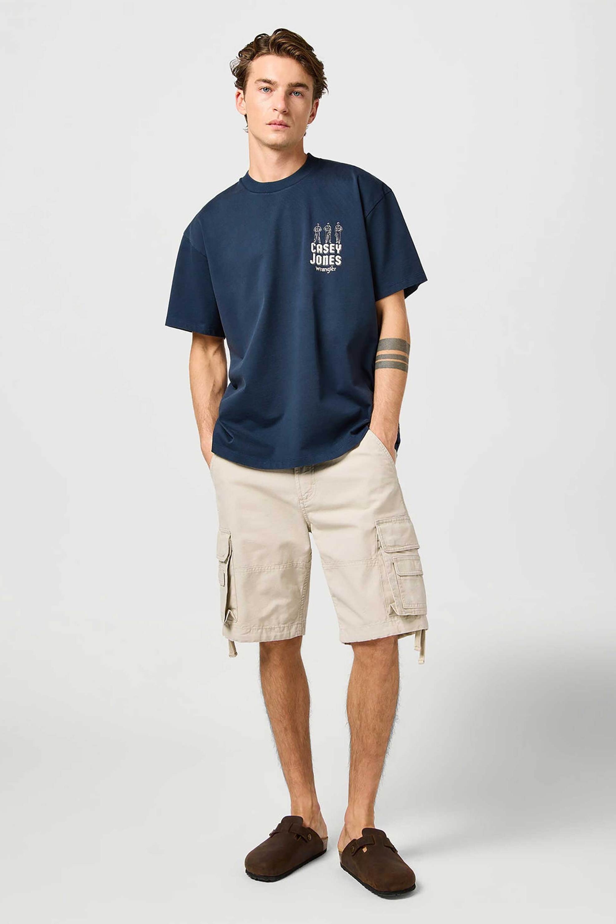 WRANGLER Wrangler® ανδρική βερμούδα cargo "Casey Jones" - 112362551 Μπεζ