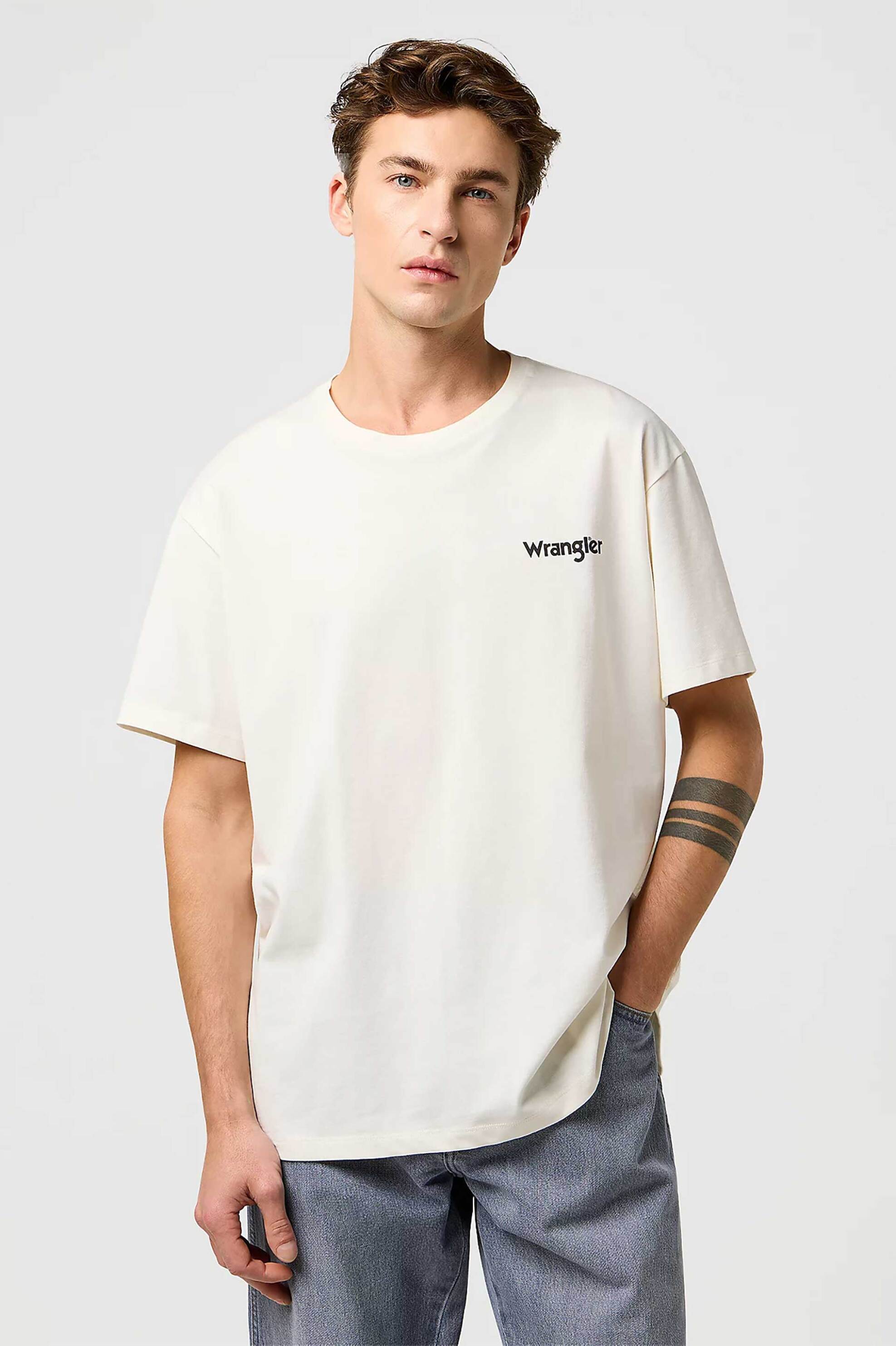 Wrangler® ανδρικό T-shirt με print 