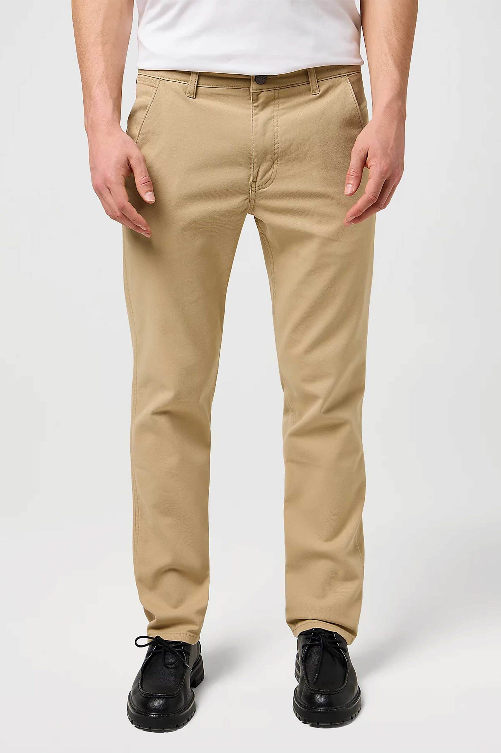 Wrangler® ανδρικό παντελόνι chino Regular Fit - 112371101 Μπεζ φωτογραφία