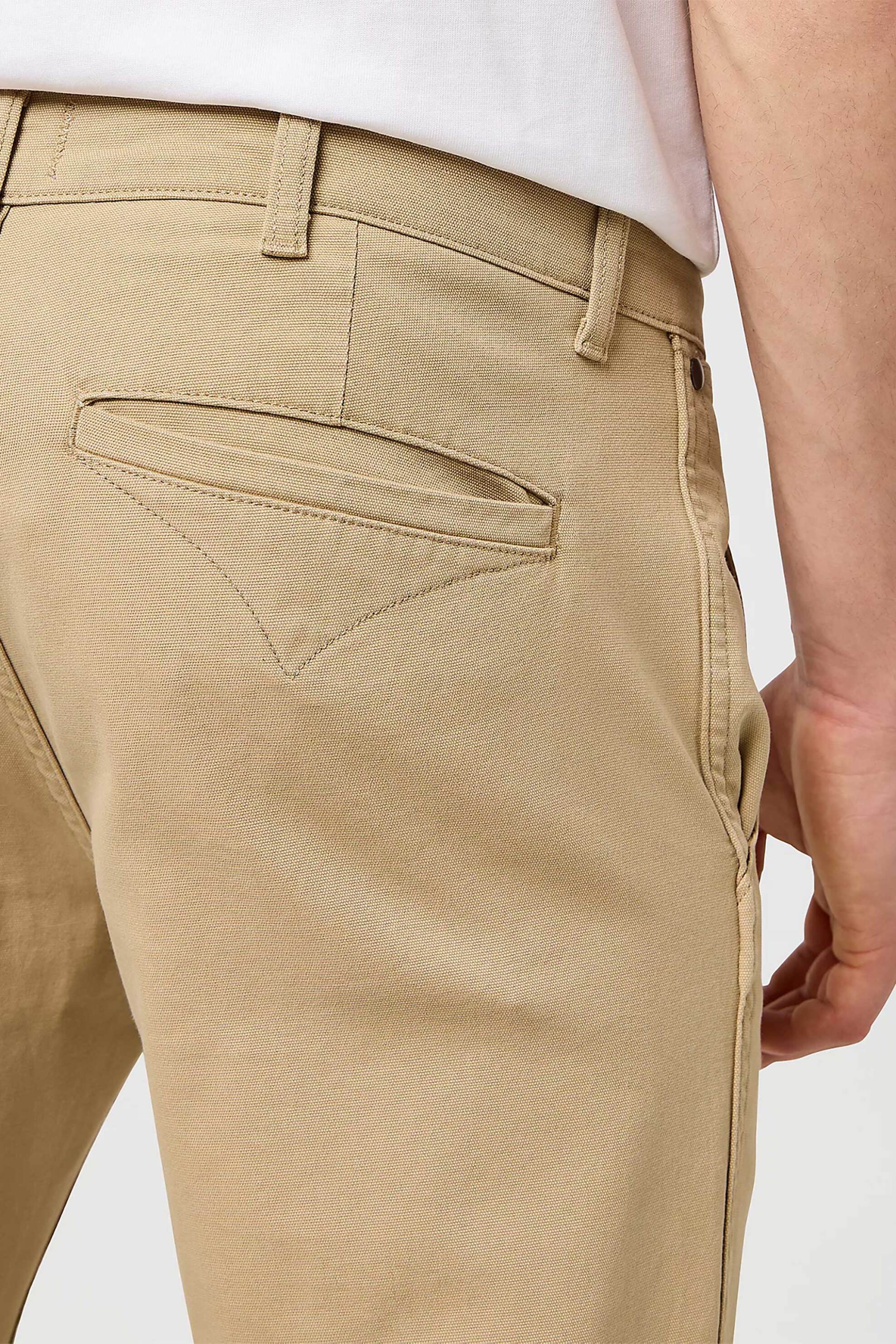 Wrangler® ανδρικό παντελόνι chino Regular Fit - 112371101 Μπεζ φωτογραφία