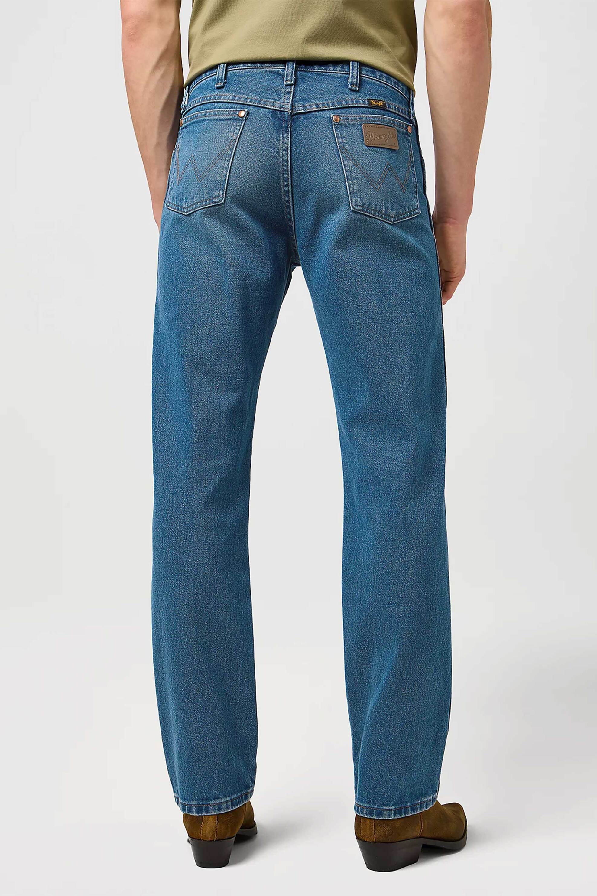 Wrangler® ανδρικό τζιν παντελόνι πεντάτσεπο Straight Fit "13Mwz" - 112371511 Denim Blue φωτογραφία