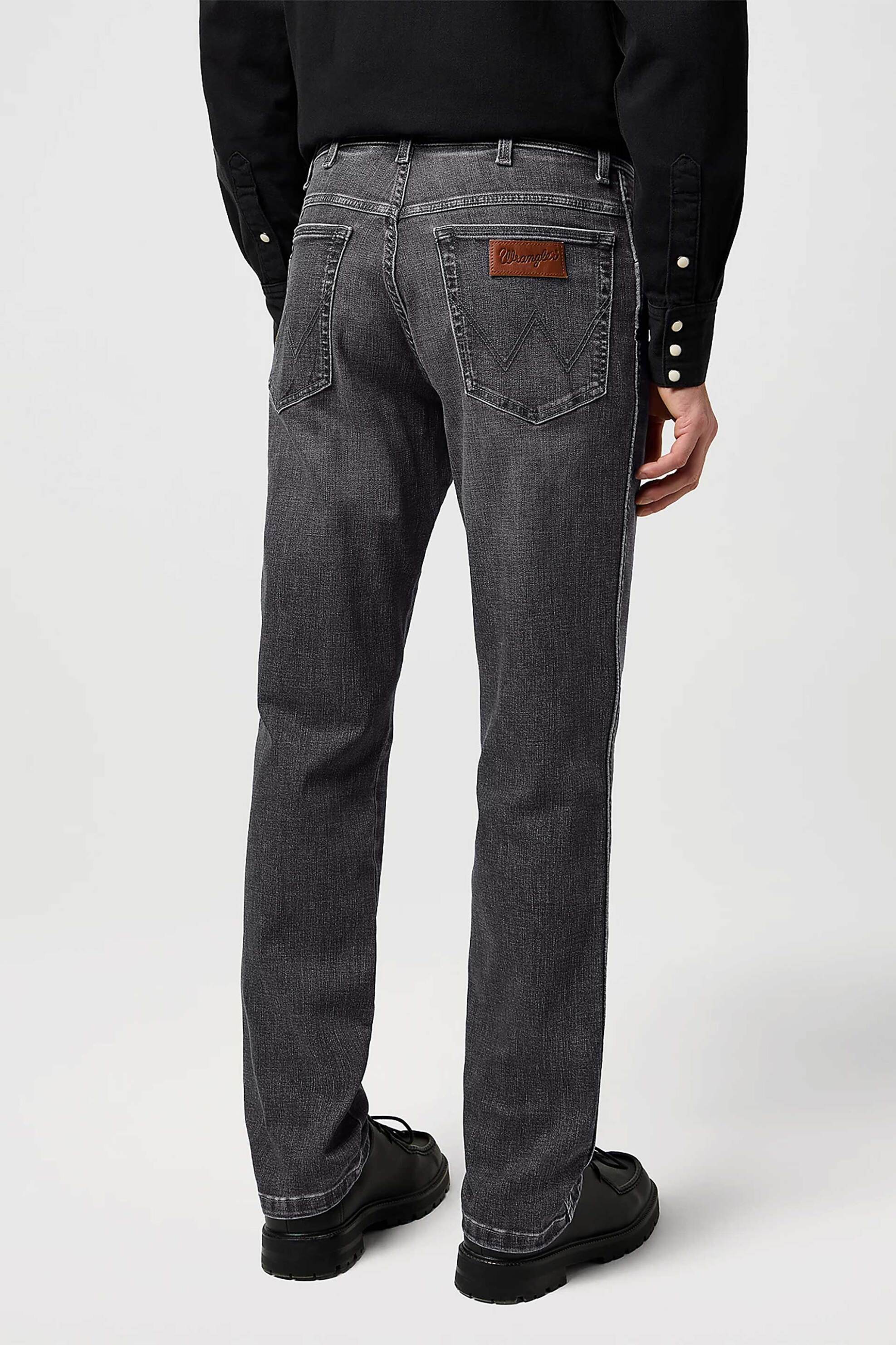Wrangler® ανδρικό τζιν παντελόνι πεντάτσεπο Slim Fit "Texas" - 112371656 Μαύρο φωτογραφία
