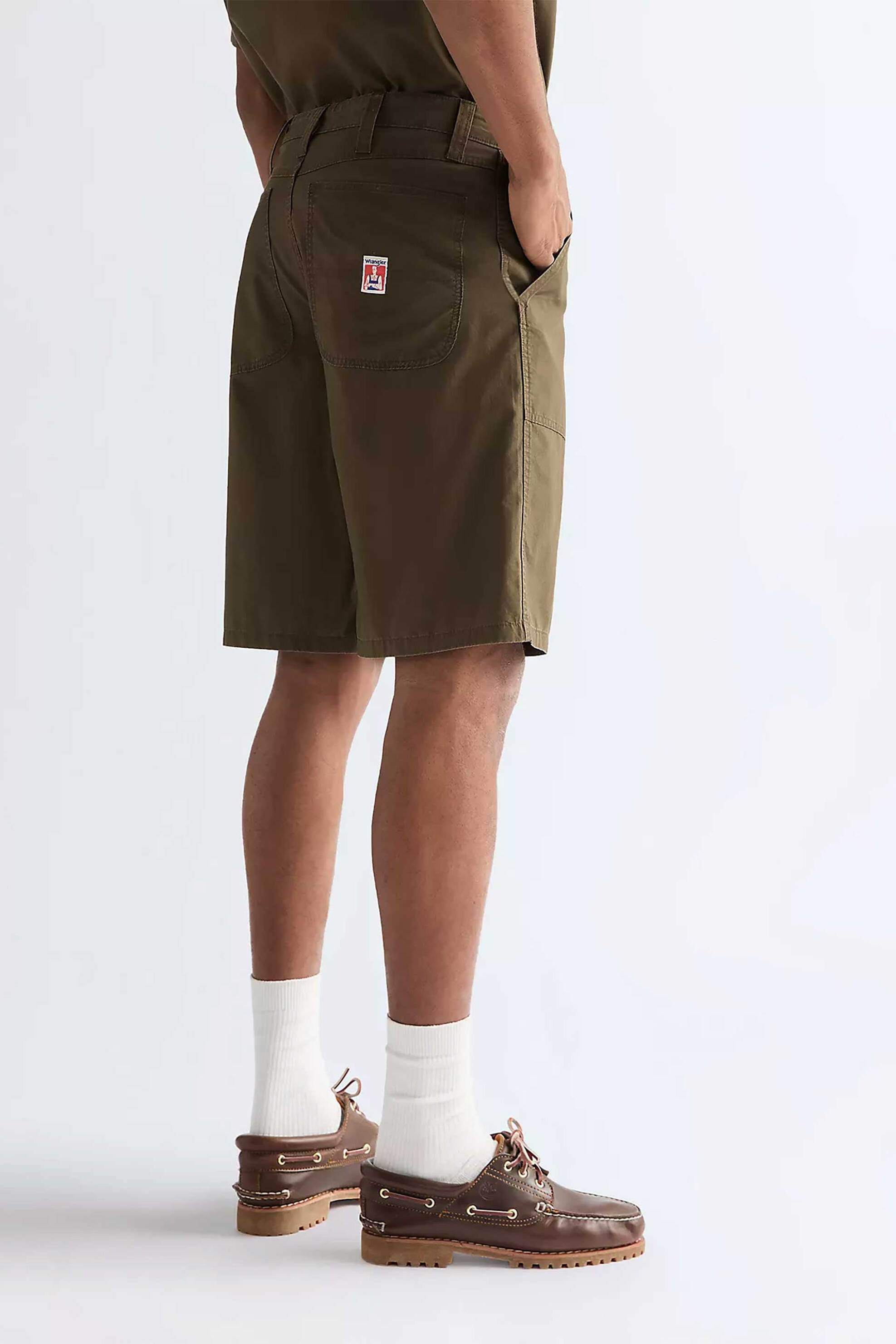 Wrangler Ανδρική Βερμούδα Relaxed Fit Utility - 112379027-** Χακί