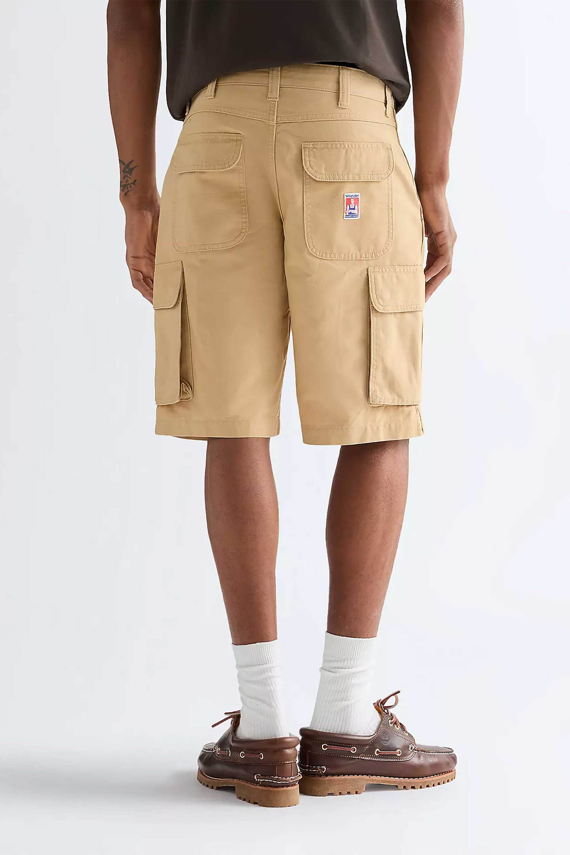 Wrangler Ανδρική Βερμούδα Cargo Regular Fit - 112377866 Μπεζ