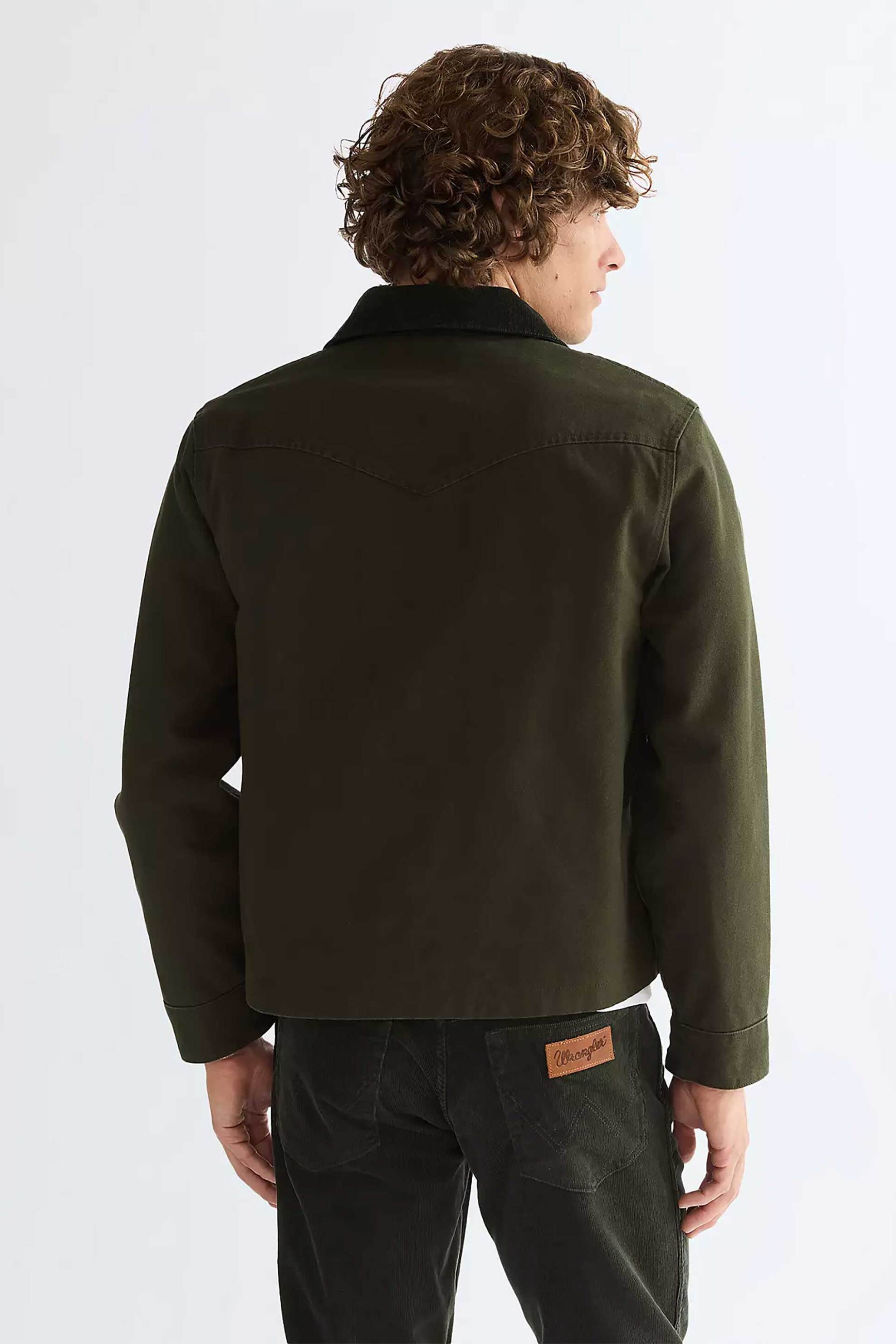 Wrangler Ανδρικό Jacket Regular Fit Utility - 112387065 Χακί