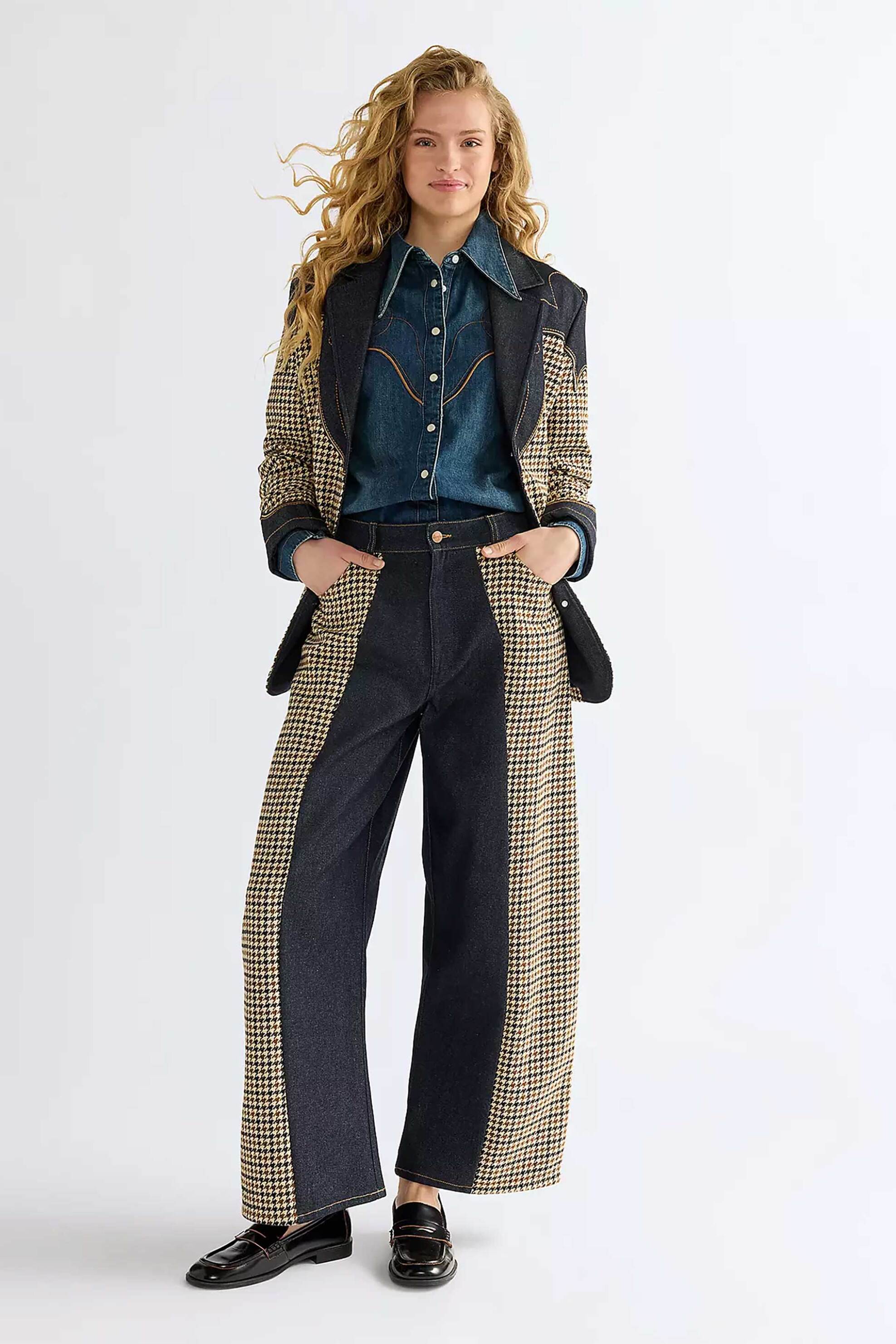 Wrangler® γυναικείο τζιν παντελόνι πεντάτσεπο Straight Fit 