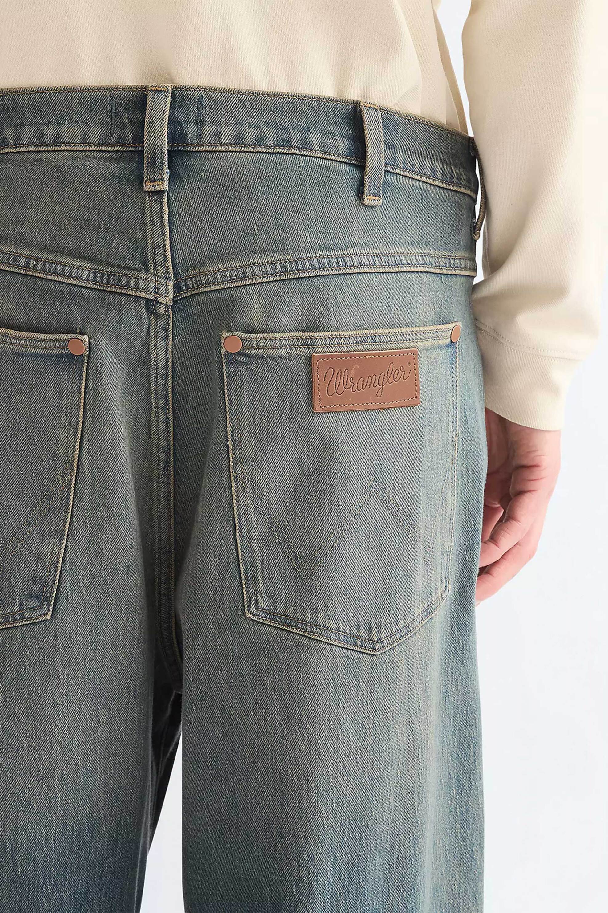 Wrangler Ανδρικό Τζιν Παντελόνι Πεντάτσεπο Baggy Fit - 112387613 Denim Blue
