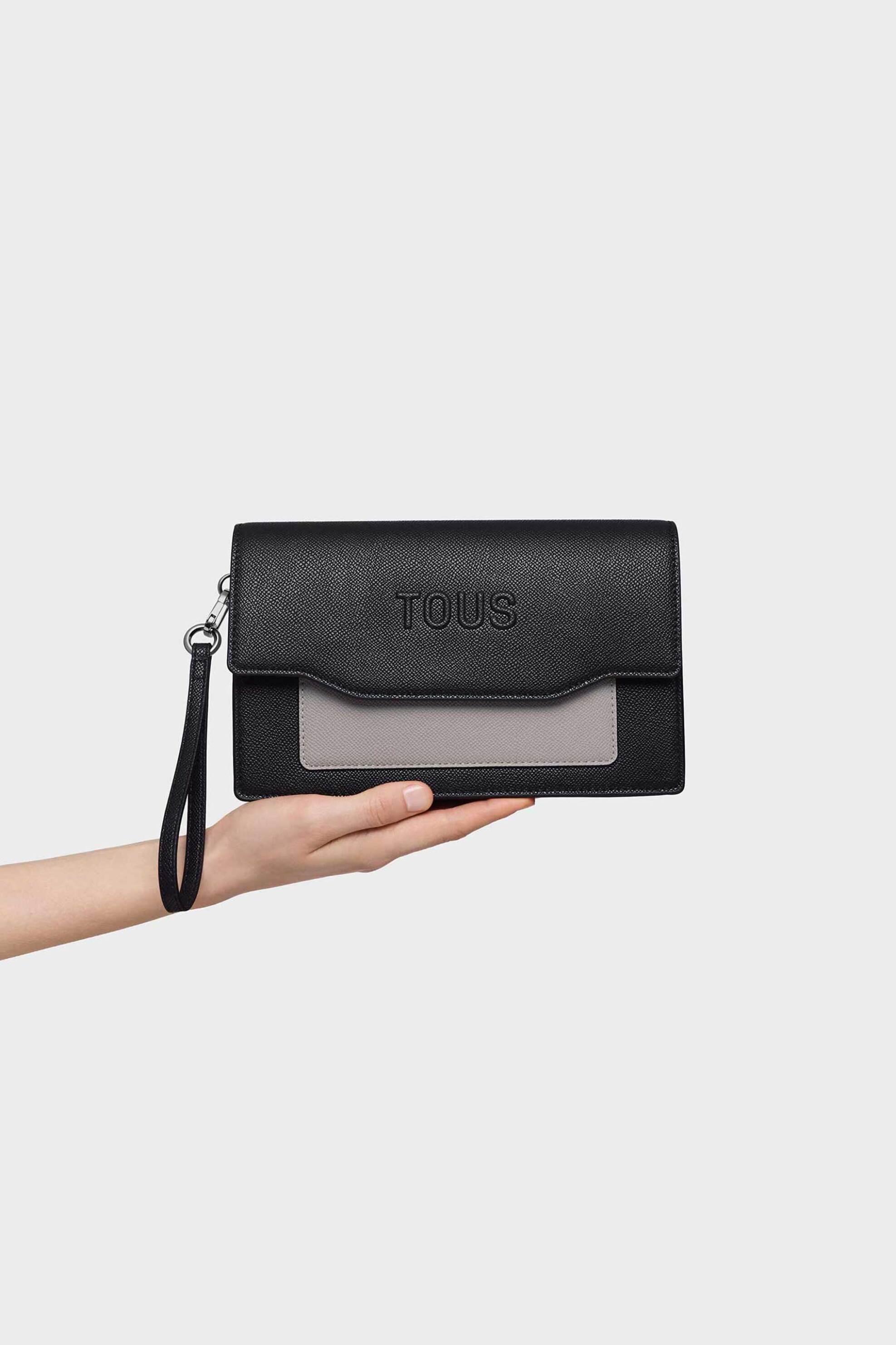 TOUS TOUS γυναικείο clutch "Audree" - E75085 Μαύρο - 4
