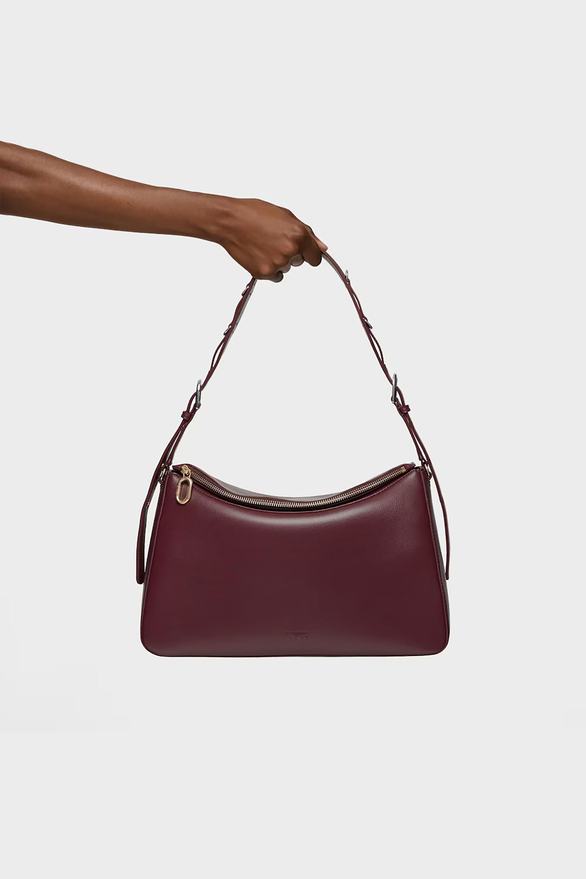 TOUS γυναικεία τσάντα ώμου "City" - E75269 Μπορντό