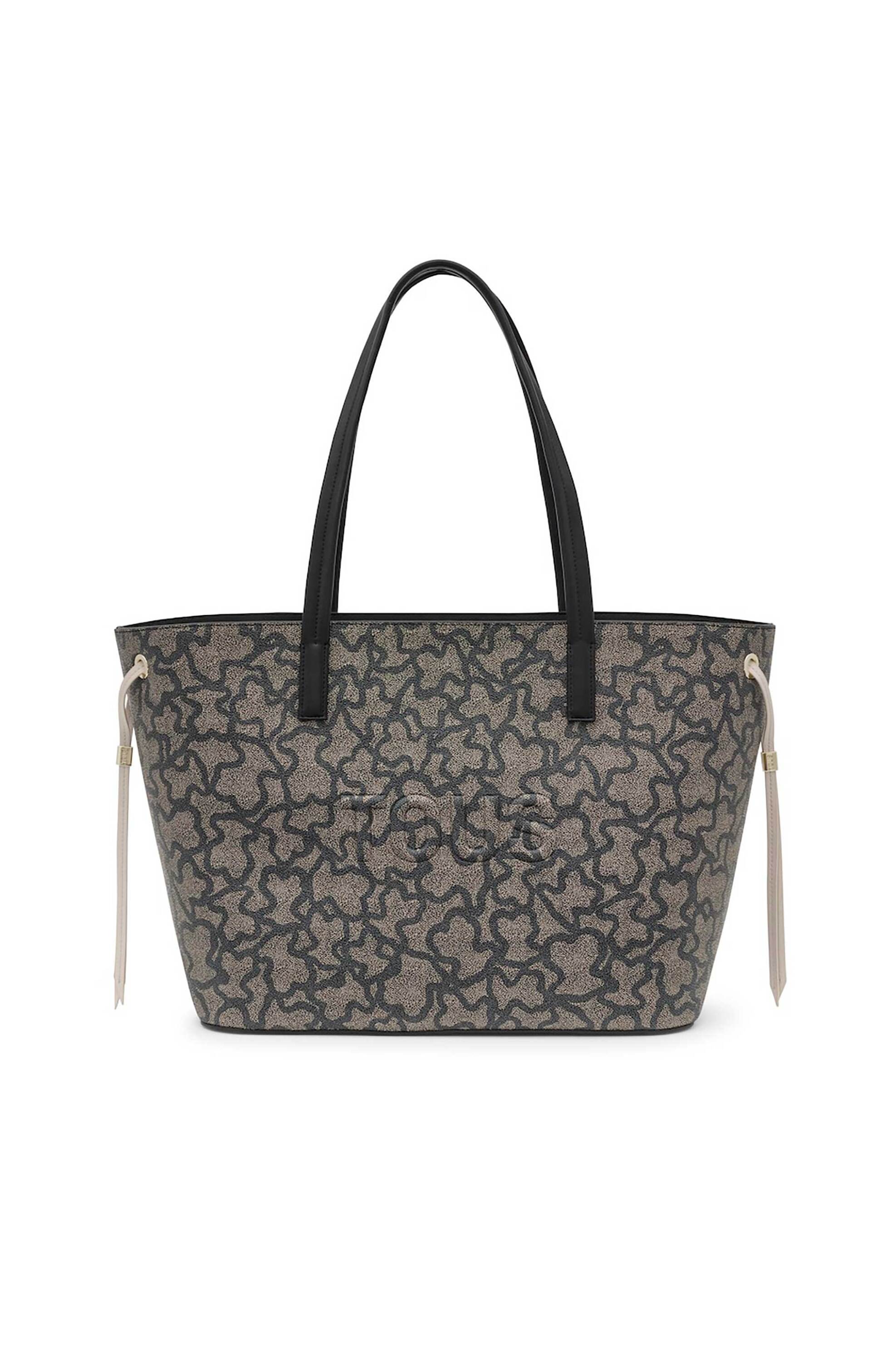 TOUS γυναικεία τσάντα ώμου tote "Kaos Icon Large" - E80368 Μαύρο