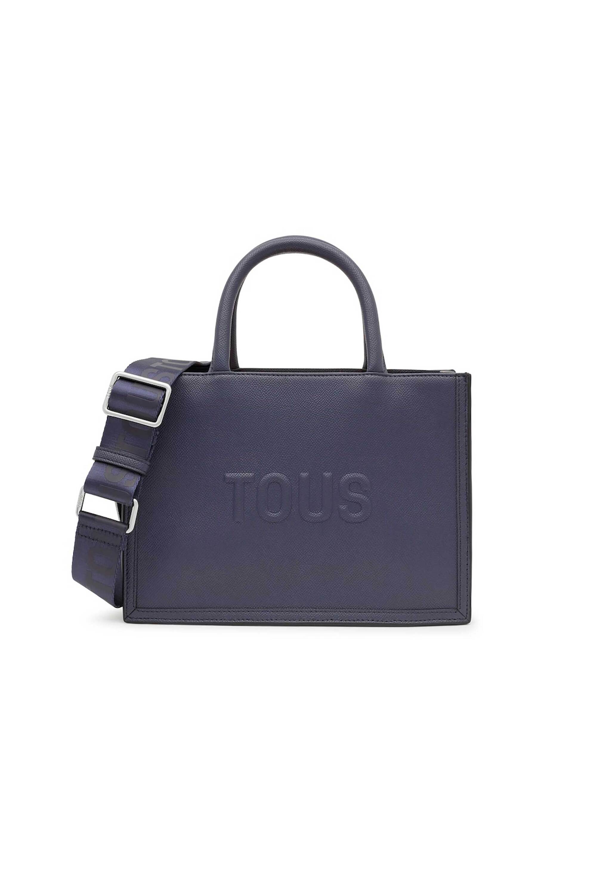 TOUS γυναικεία τσάντα χειρός "Amaya Brenda Medium" - E80538 Μπλε Σκούρο