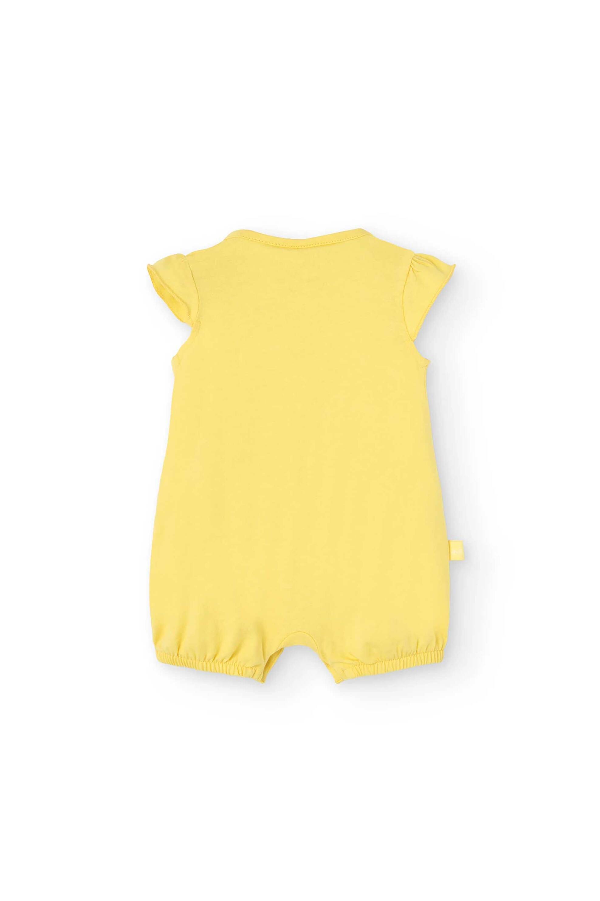 Boboli βρεφικό φορμάκι με fruit print - 131094 Κίτρινο φωτογραφία