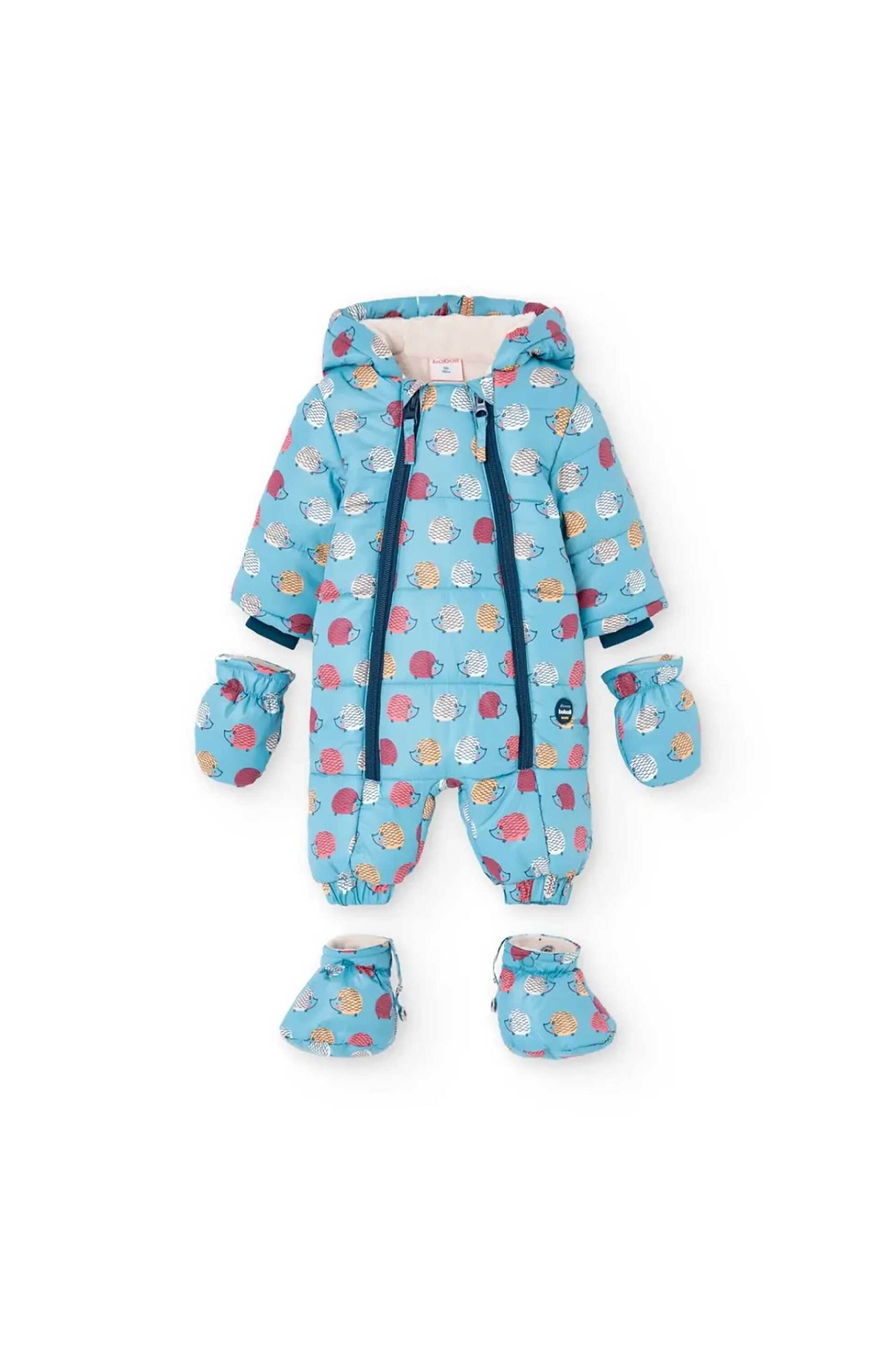 BOBOLI Boboli βρεφική φόρμα εξόδου με all-over print - 132006 Πολύχρωμο