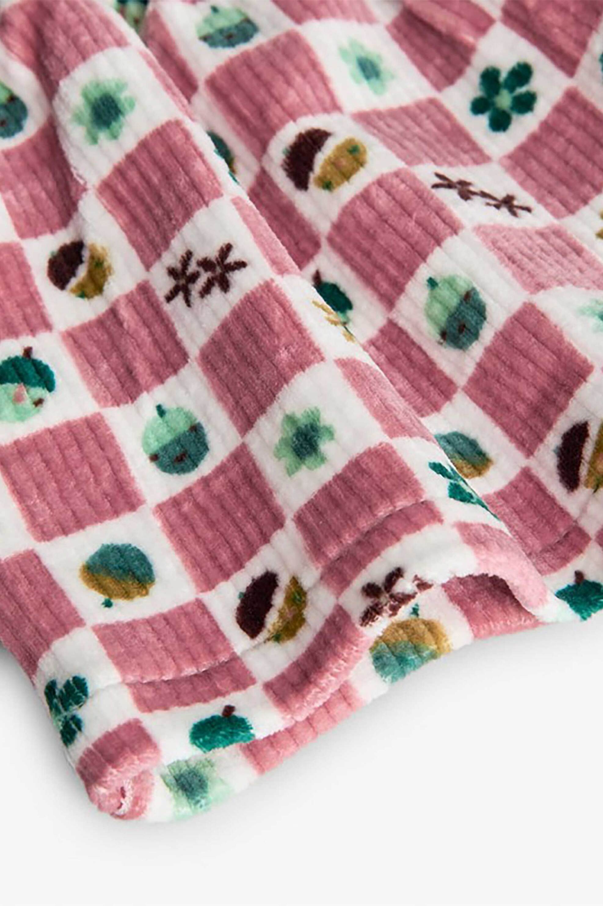 Boboli βρεφικό φόρεμα κοτλέ με καρό σχέδιο - 142063 Σάπιο Μήλο φωτογραφία