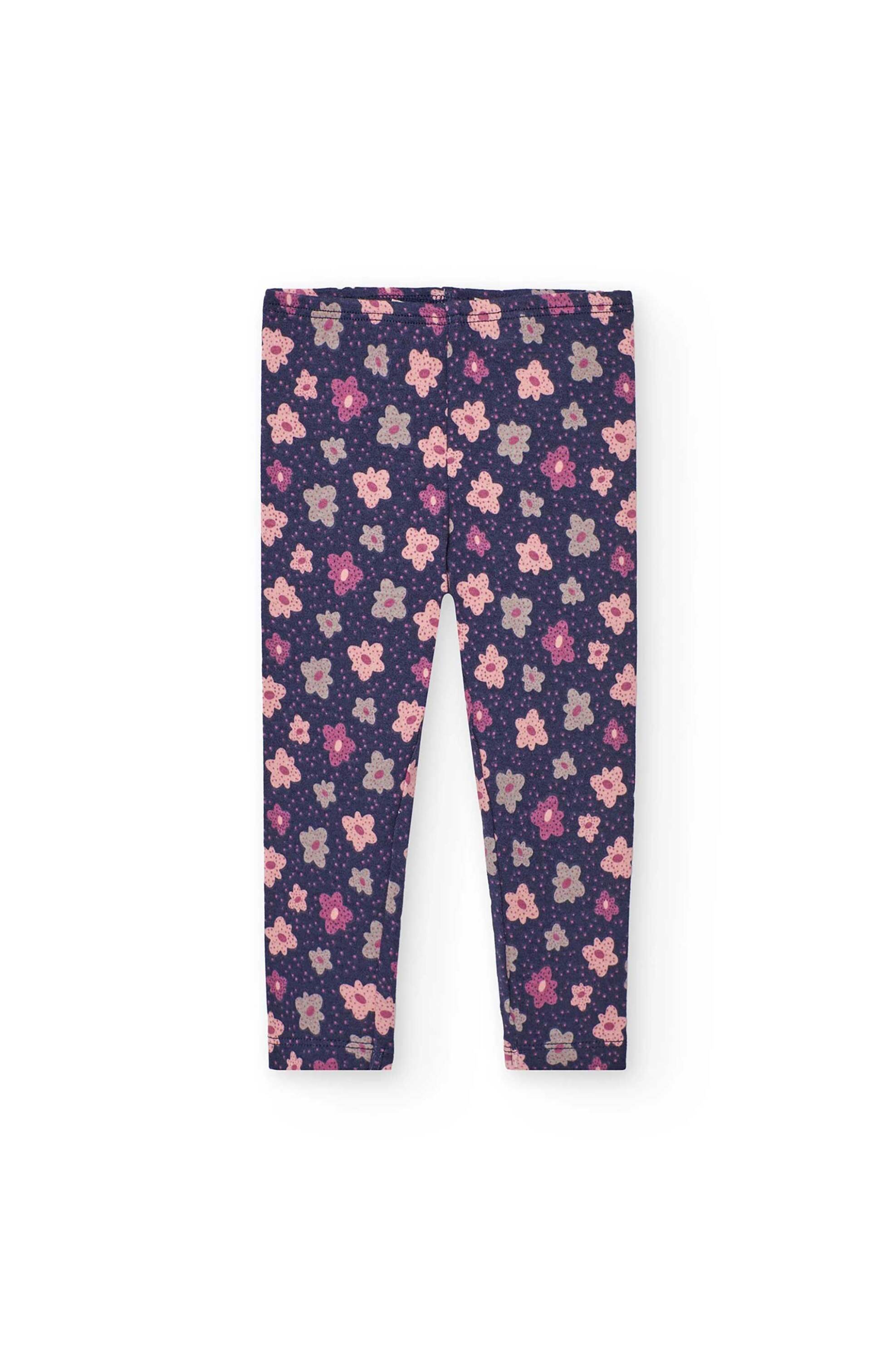 Boboli παιδικό κολάν με floral print - 222130 Πολύχρωμο φωτογραφία