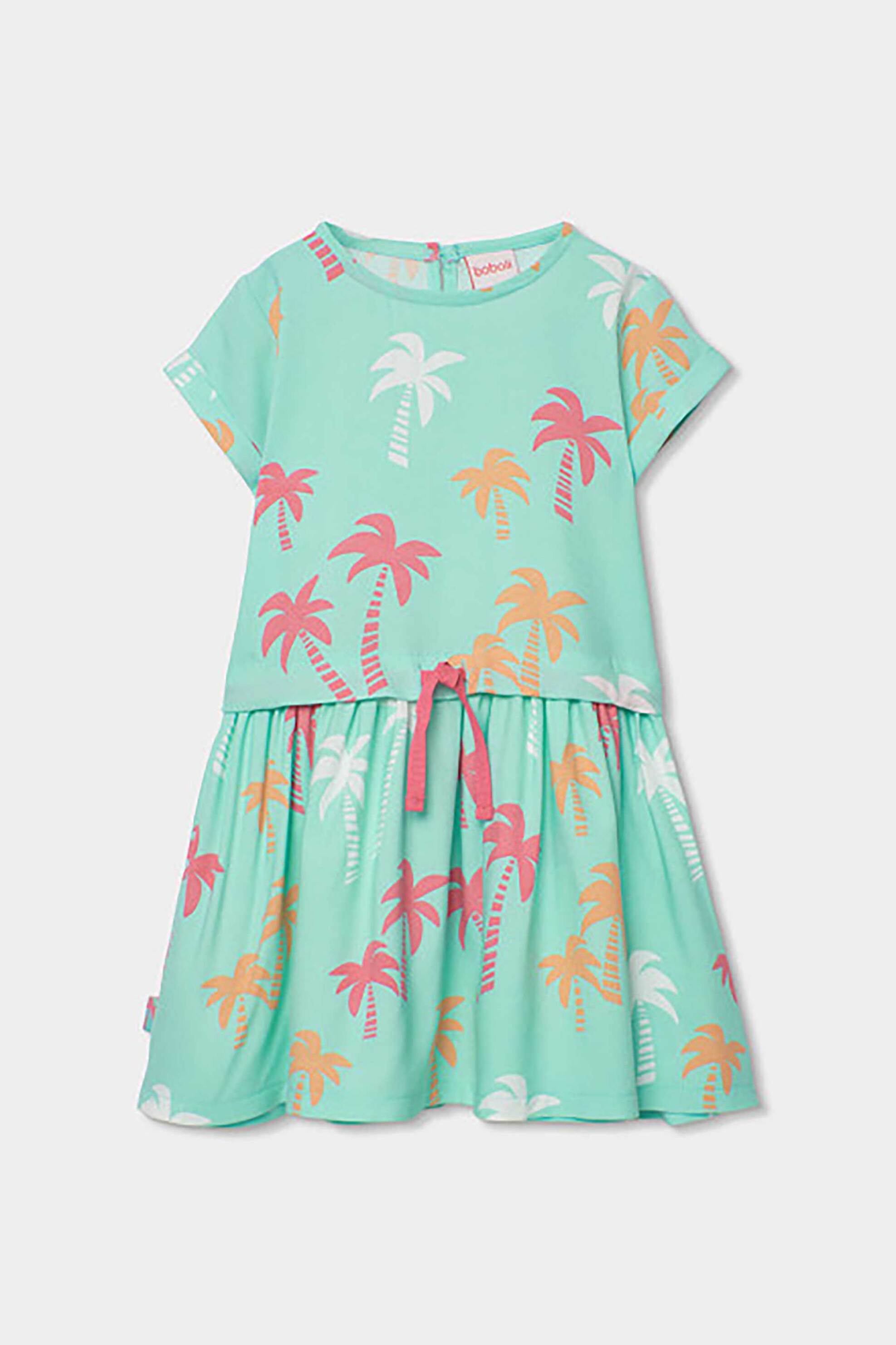 Boboli παιδικό φόρεμα με floral print - 333043 Πολύχρωμο