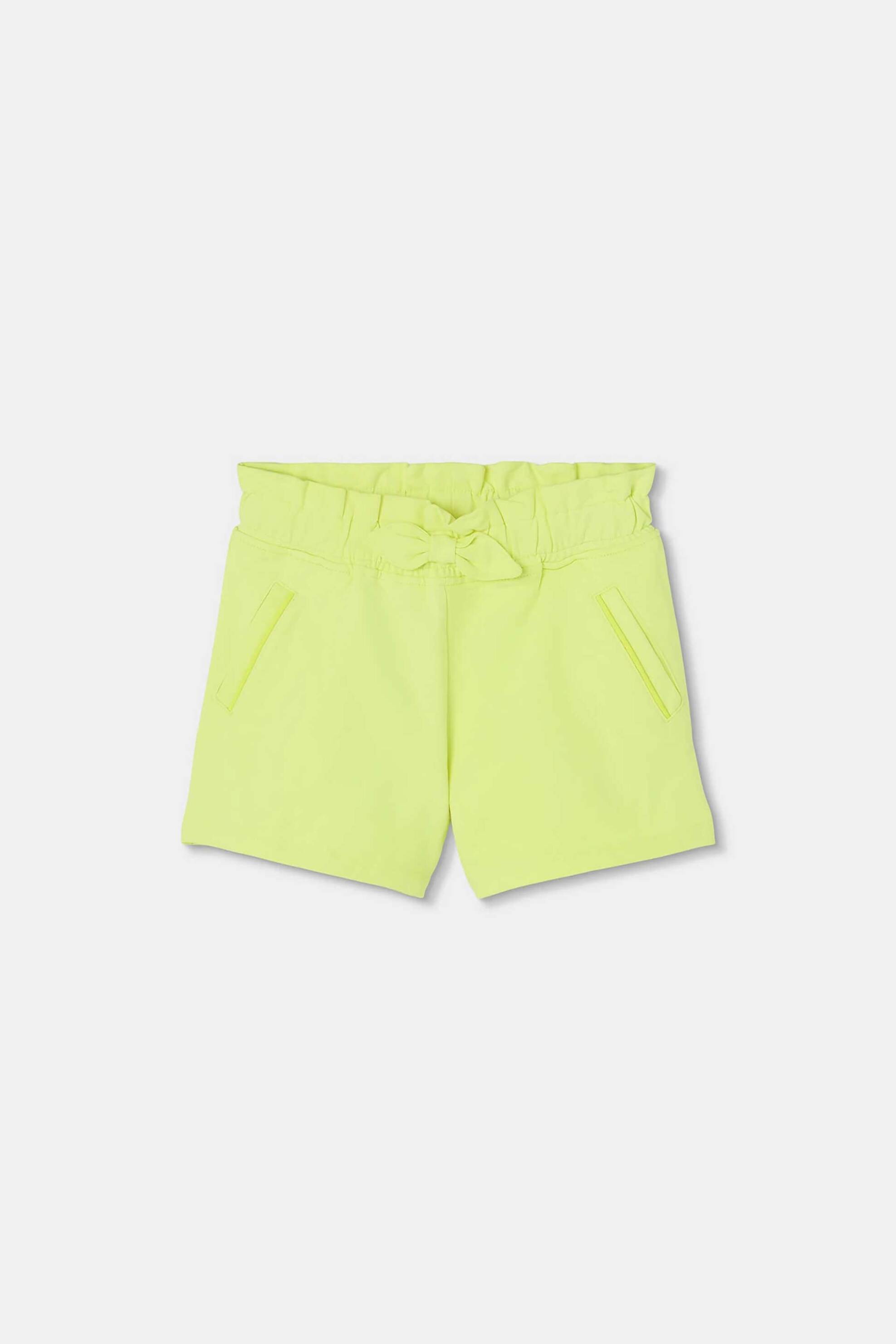 Boboli παιδικό σορτς μονόχρωμο - 423098 Κίτρινο