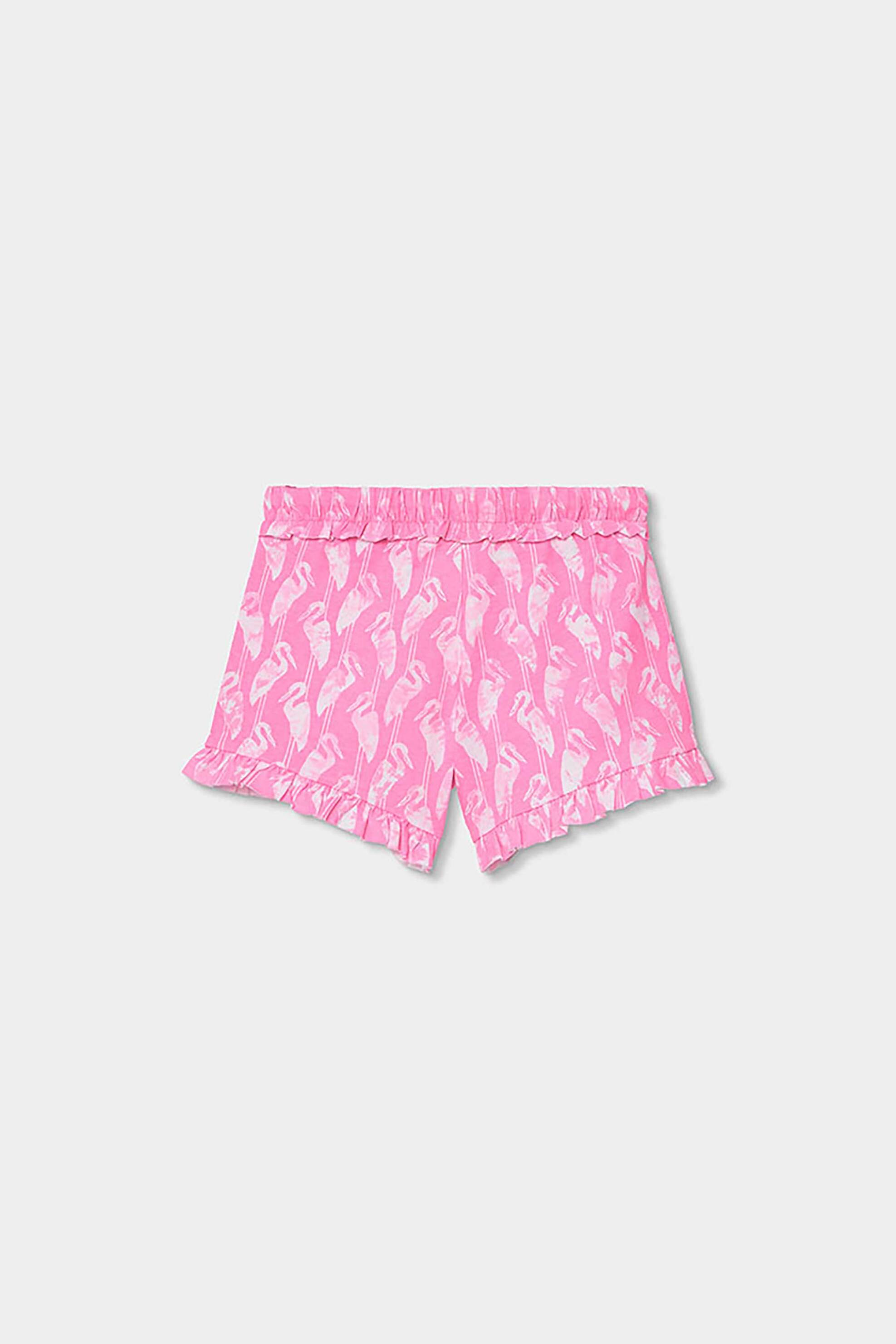 Boboli Παιδικό Σορτς με All-Over Print - 443078 Φούξια