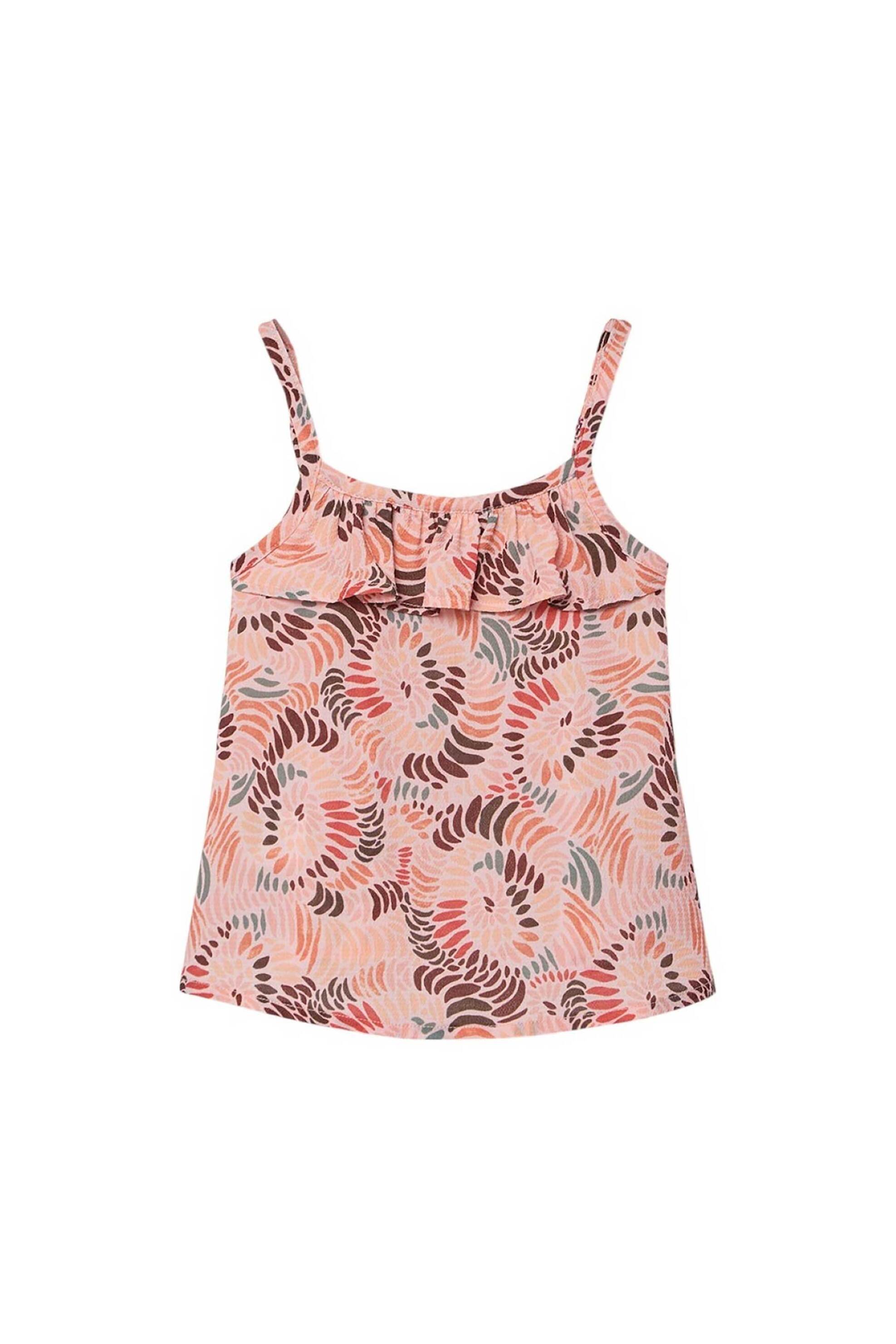 Boboli παιδικό τοπ με floral print - 433077 Πολύχρωμο