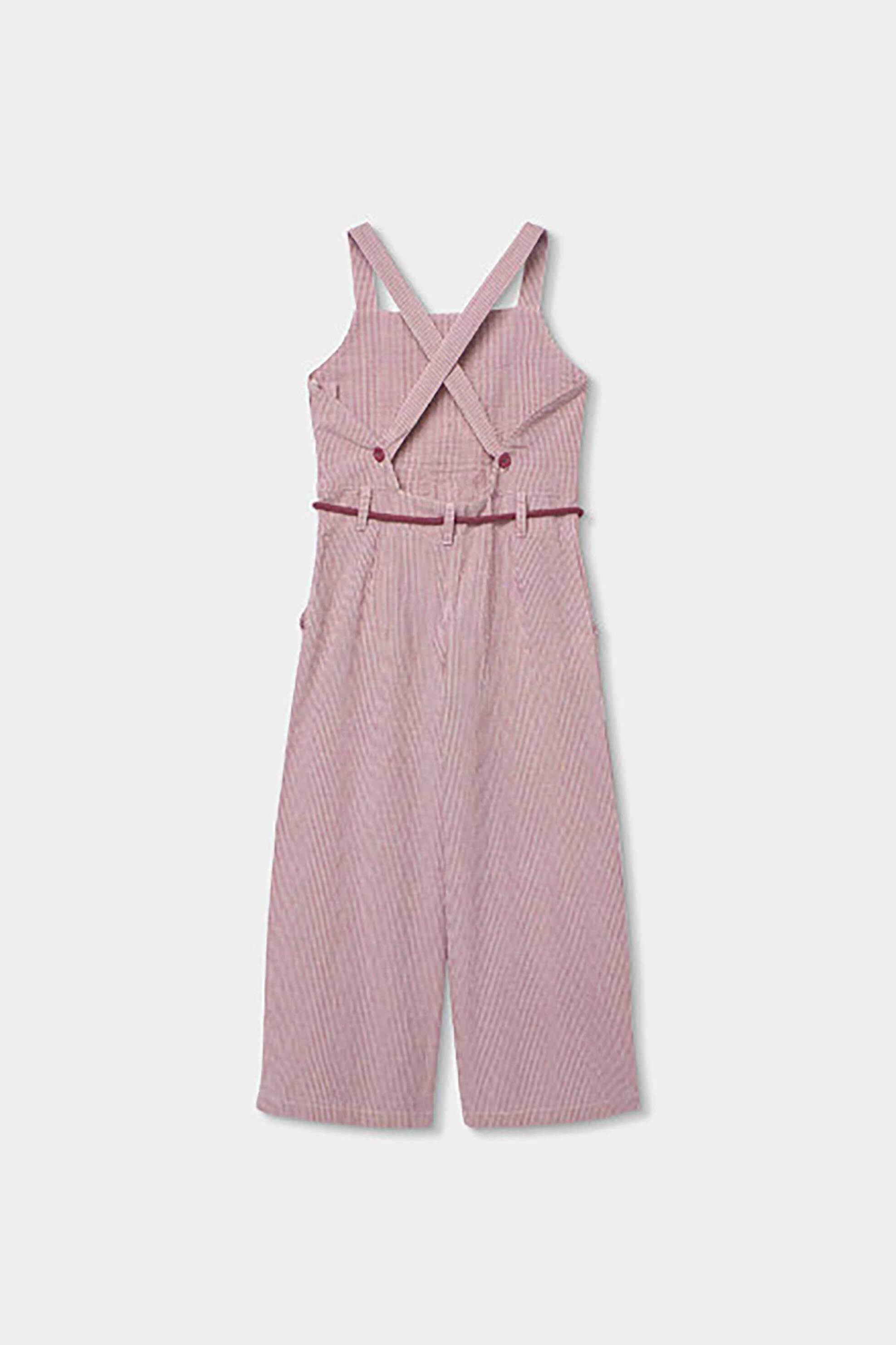 Boboli παιδική ολόσωμη φόρμα με ριγέ σχέδιο - 433101 Ροζ φωτογραφία