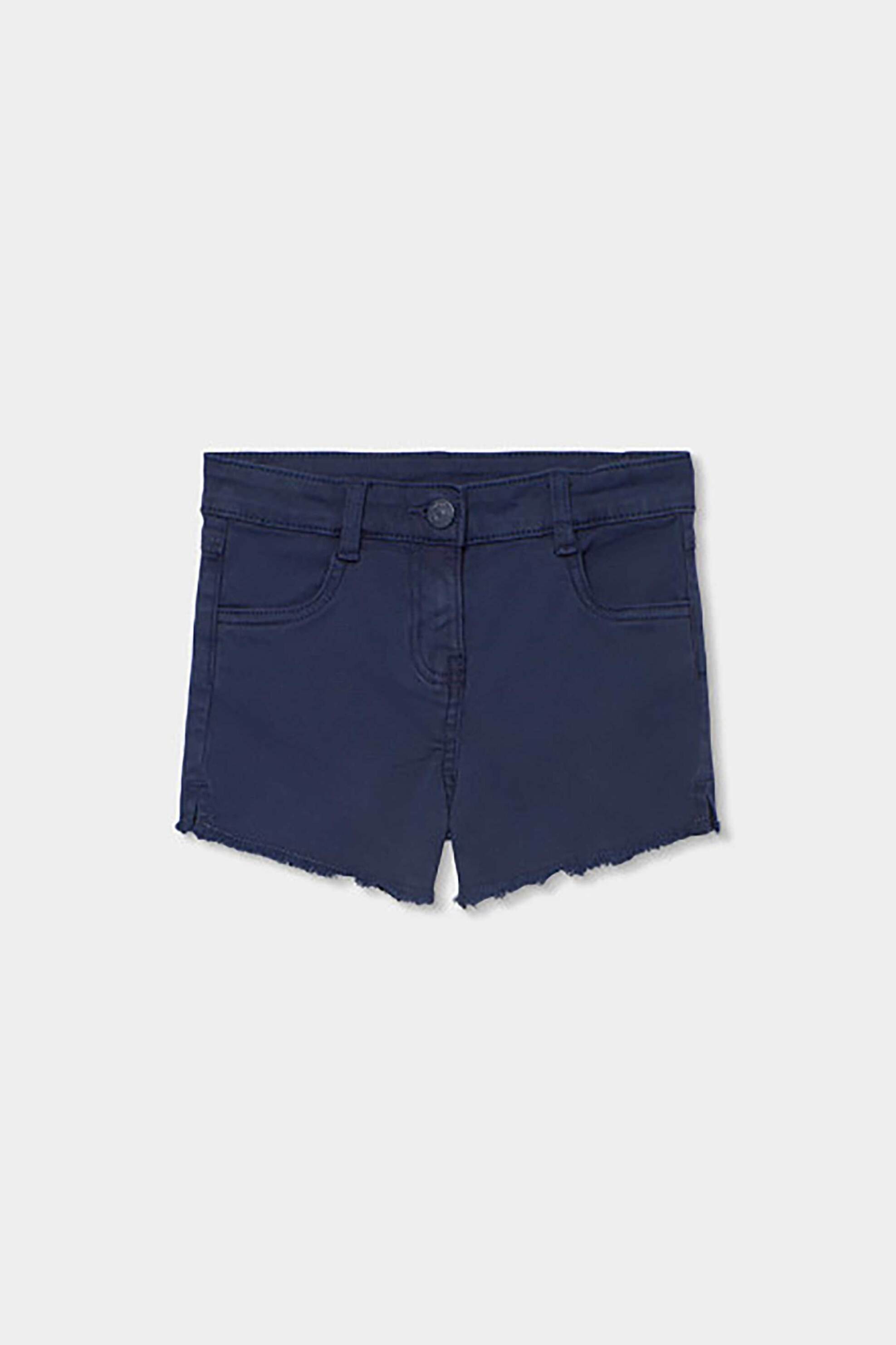 Boboli παιδικό denim σορτς μονόχρωμο - 493084 Μπλε Σκούρο