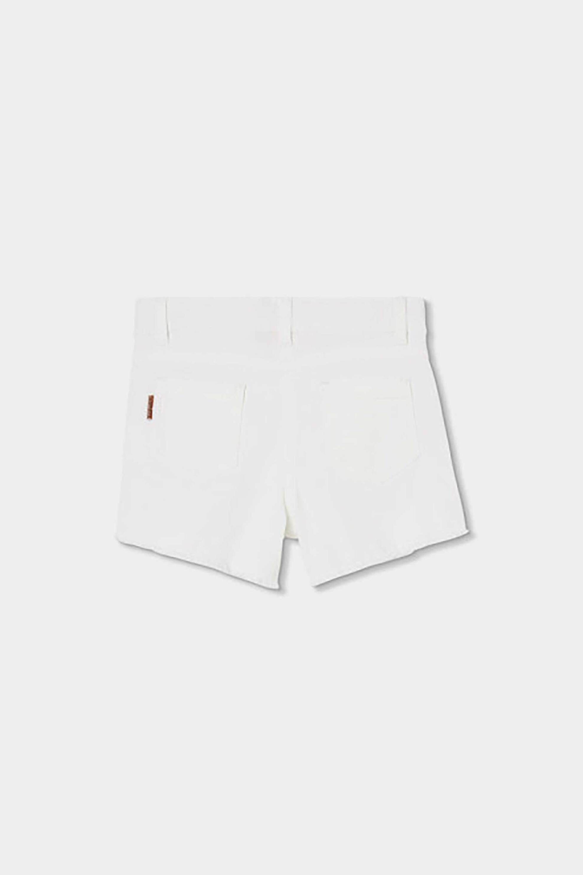 Boboli Παιδικό Denim Σορτς Μονόχρωμο - 493084 Λευκό