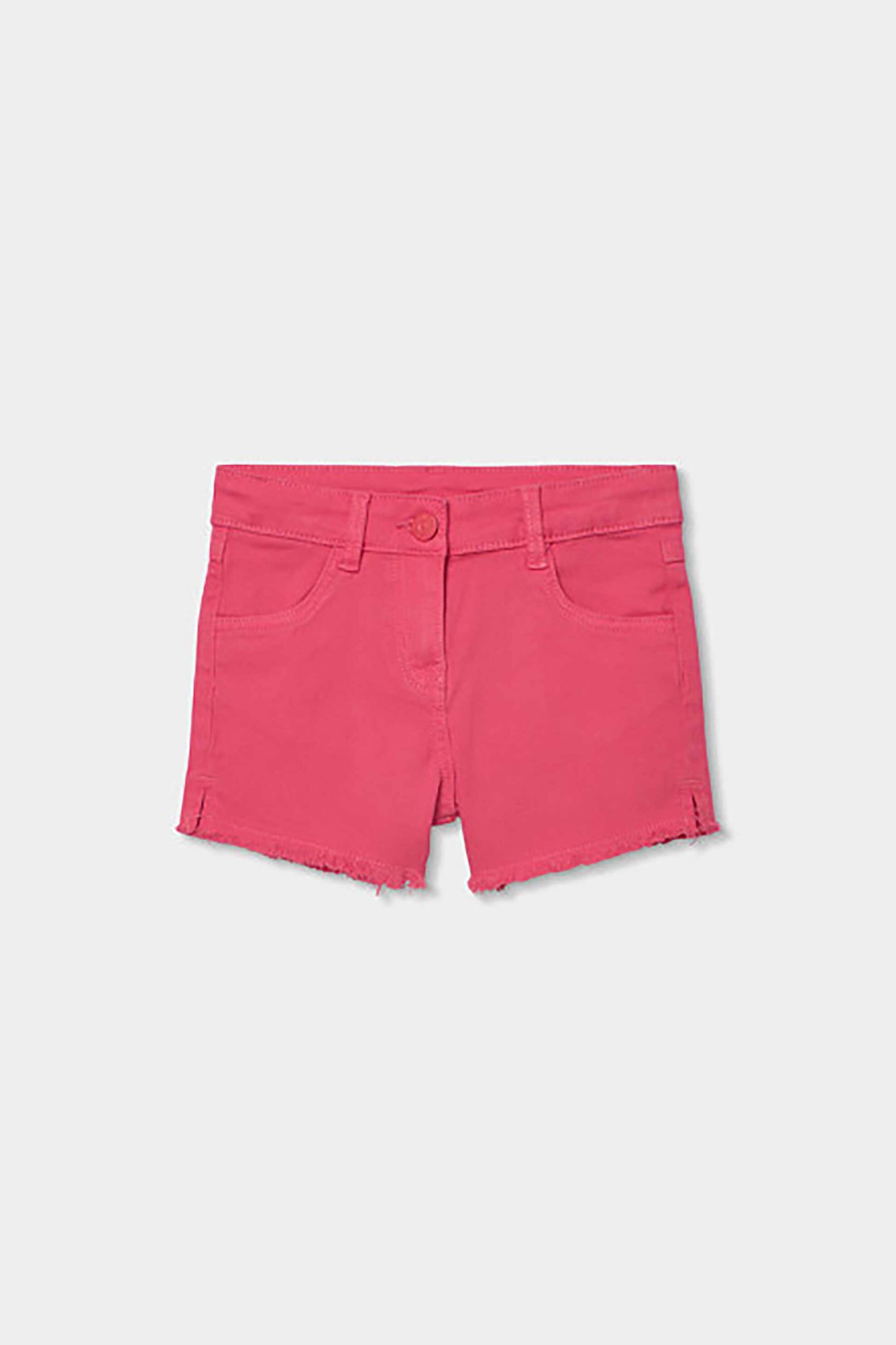 Boboli παιδικό denim σορτς μονόχρωμο - 493084 Ροζ