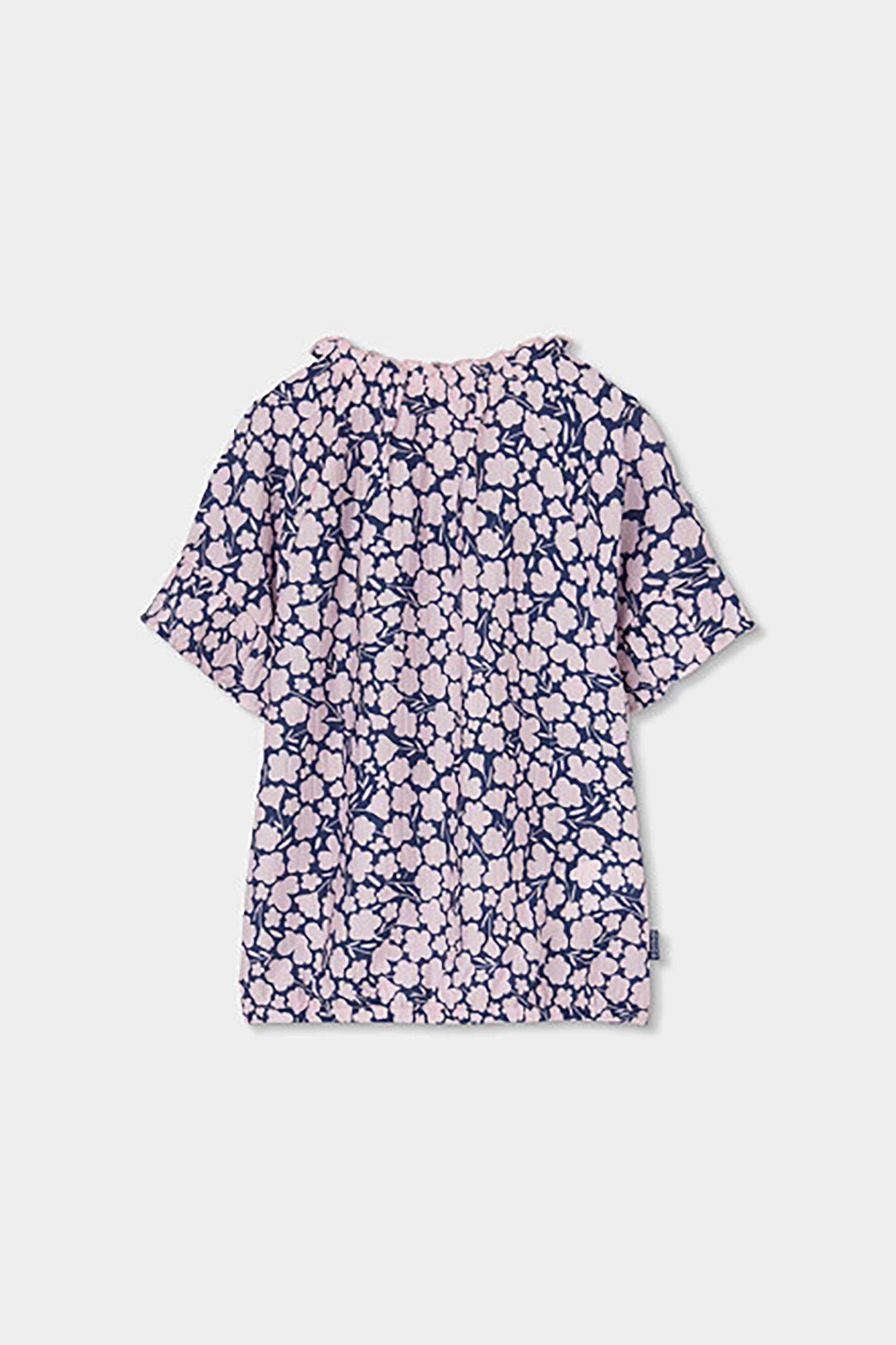 Boboli Παιδική Μπλούζα με Floral Print - 713012 Πολύχρωμο