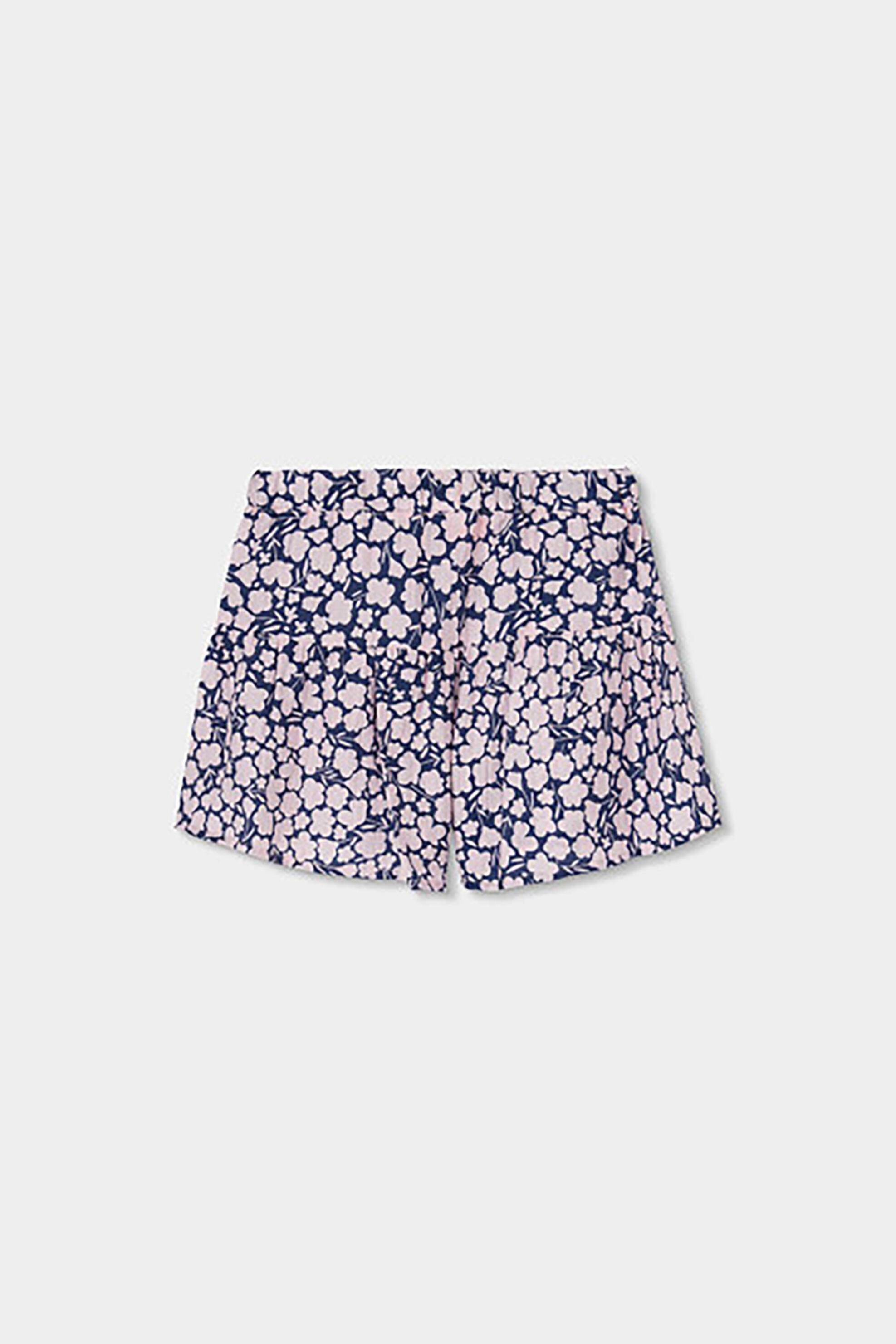 Boboli Παιδικό Σορτς με Floral Print - 713023 Πολύχρωμο