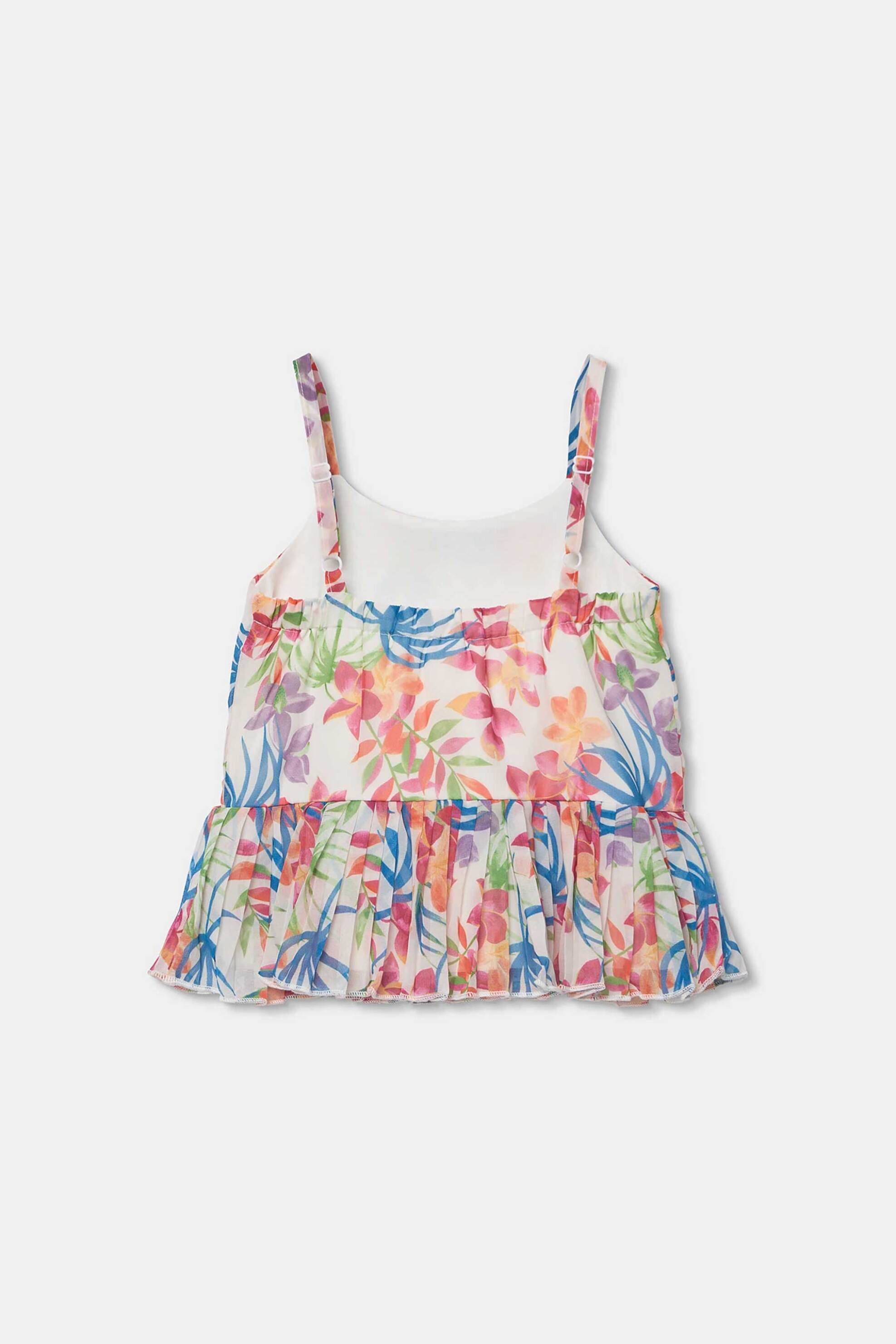 Boboli Παιδικό Τοπ με Floral Print - 763051 Πολύχρωμο