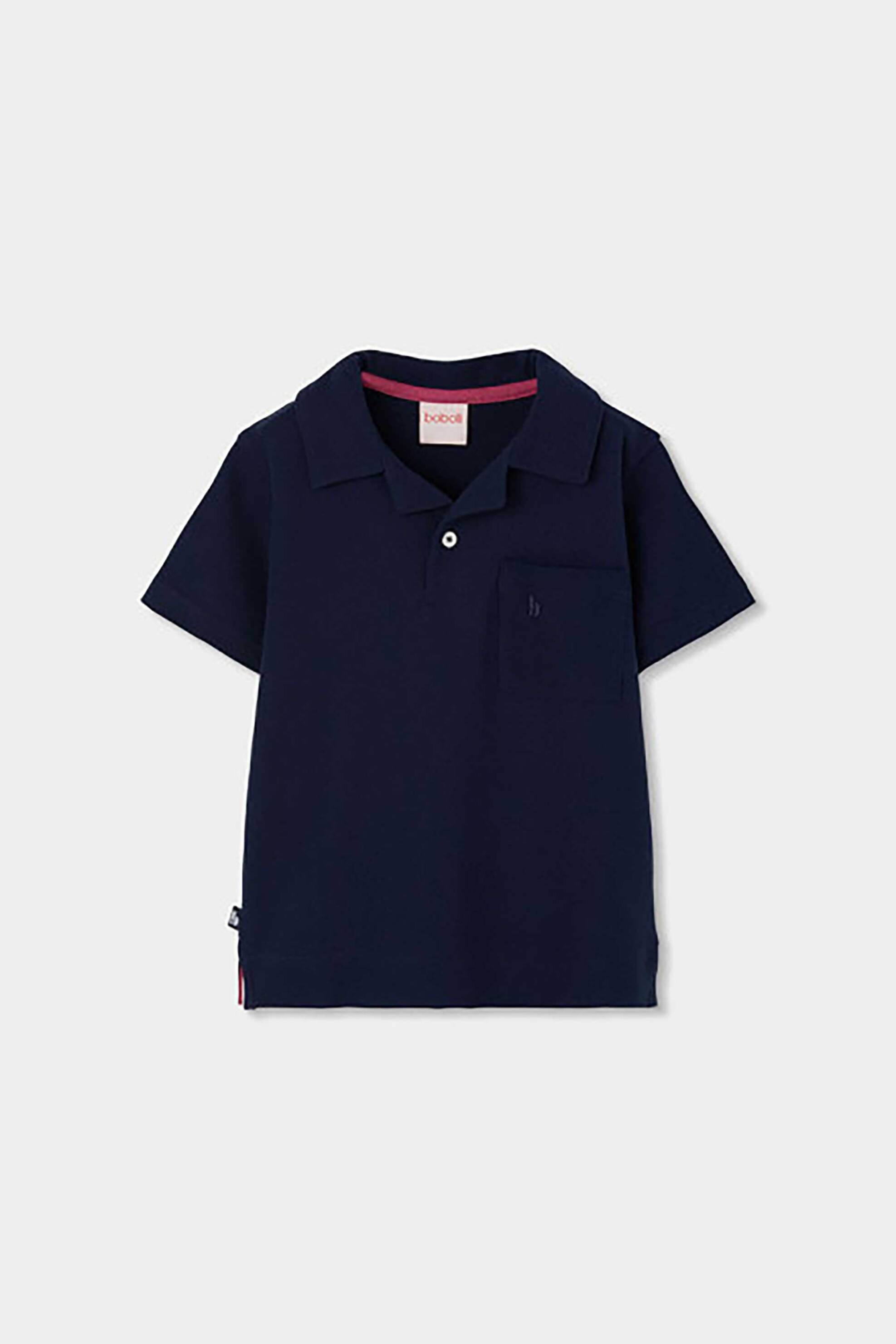 Boboli παιδική μπλούζα πόλο - 823069 Μπλε Σκούρο