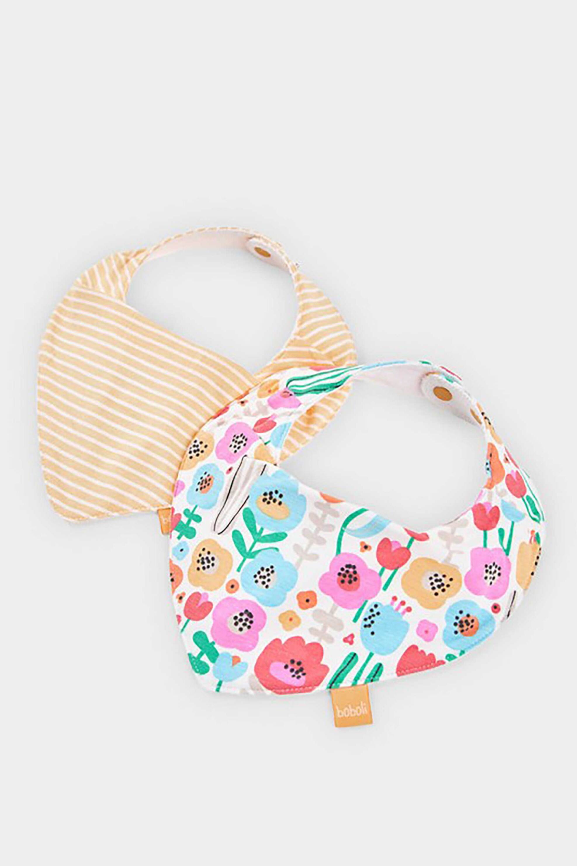 Boboli σετ βρεφικές σαλιάρες (2 τεμάχια) - 143053 Πολύχρωμο