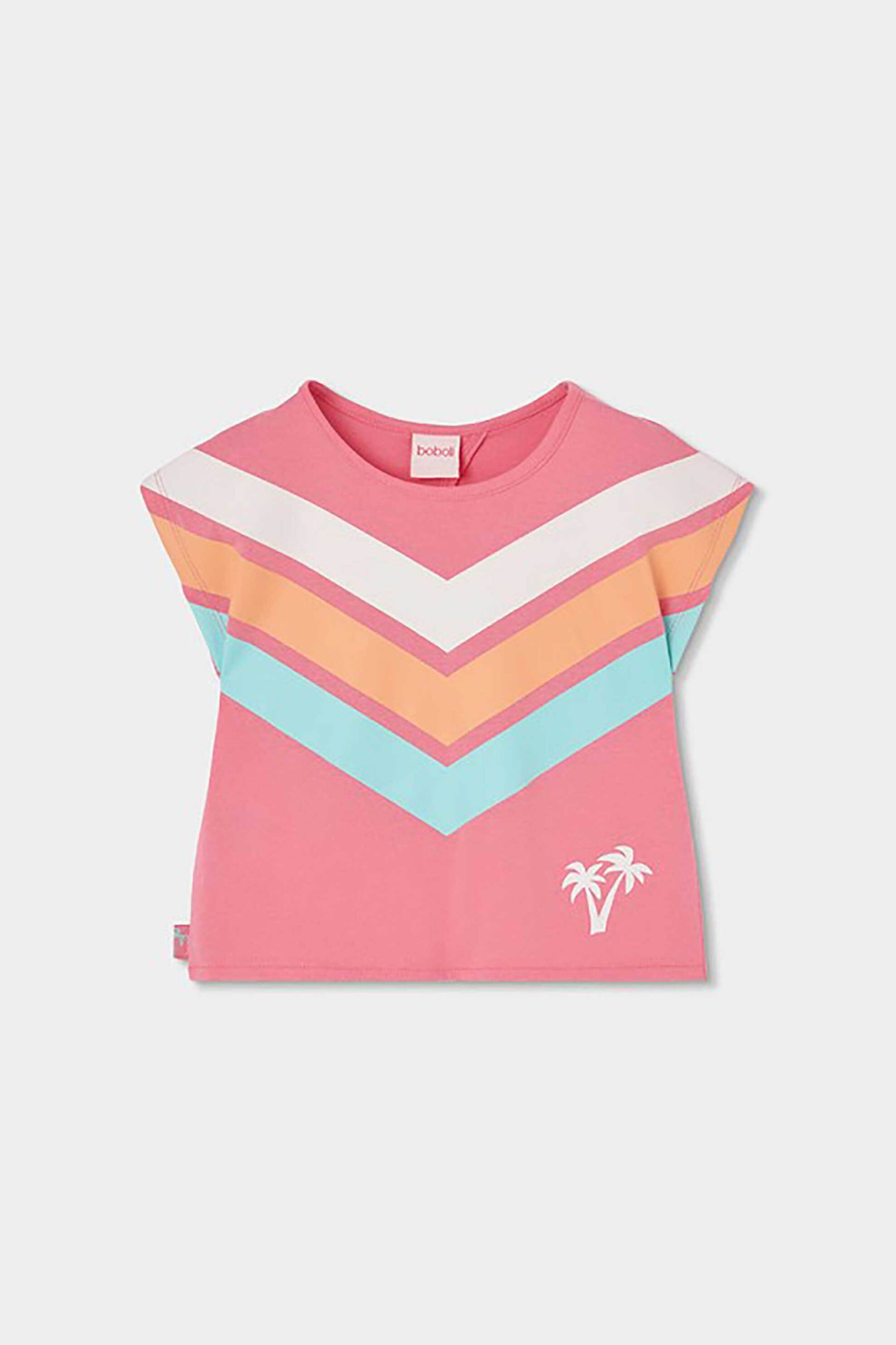 Boboli παιδική μπλούζα με άνοιγμα στην πλάτη - 333010 Σάπιο Μήλο