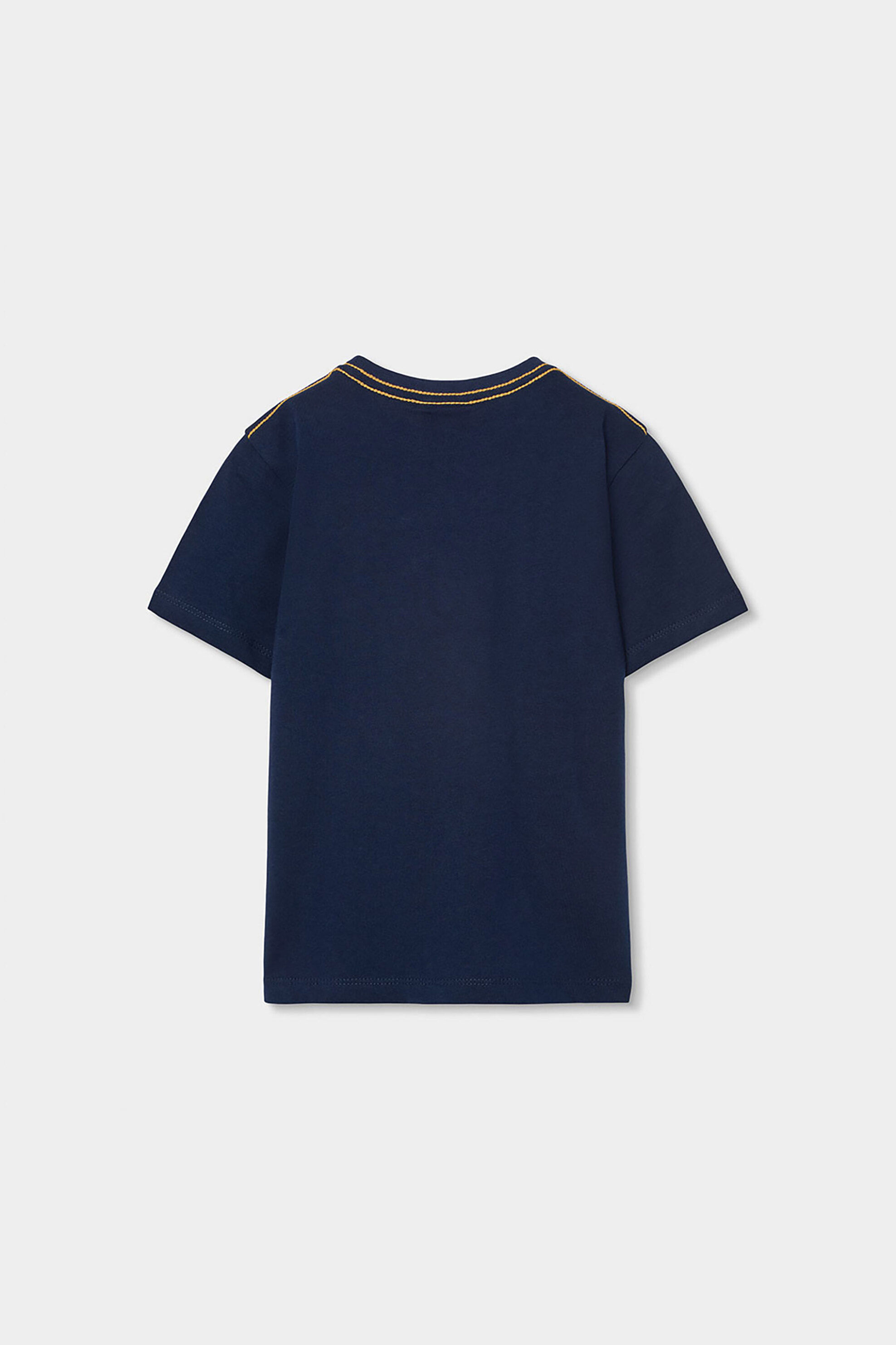 Boboli Παιδικό Τ-Shirt με Print - 503086 Μπλε Σκούρο