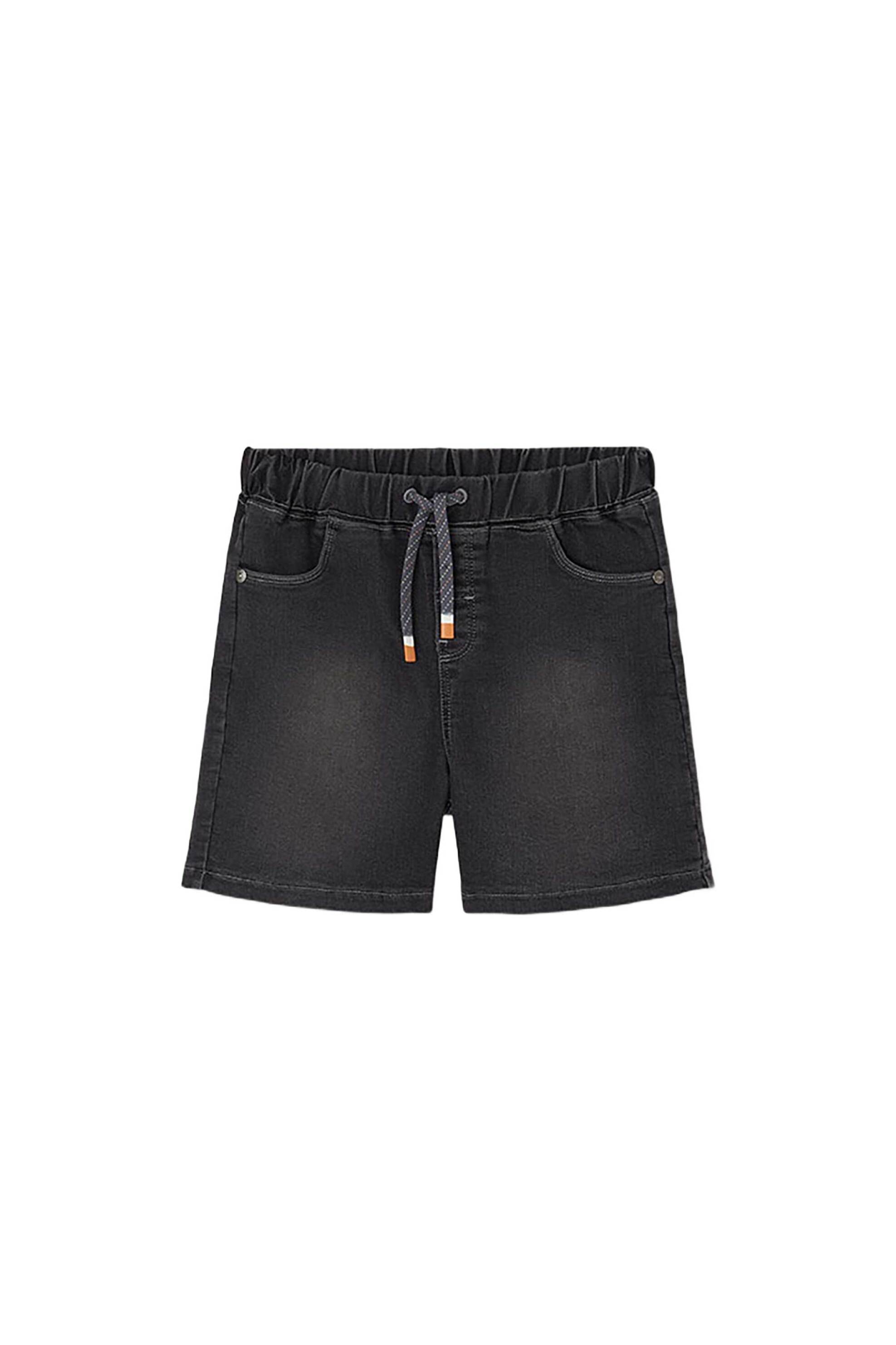 Boboli παιδική βερμούδα denim - 513177 Γκρι