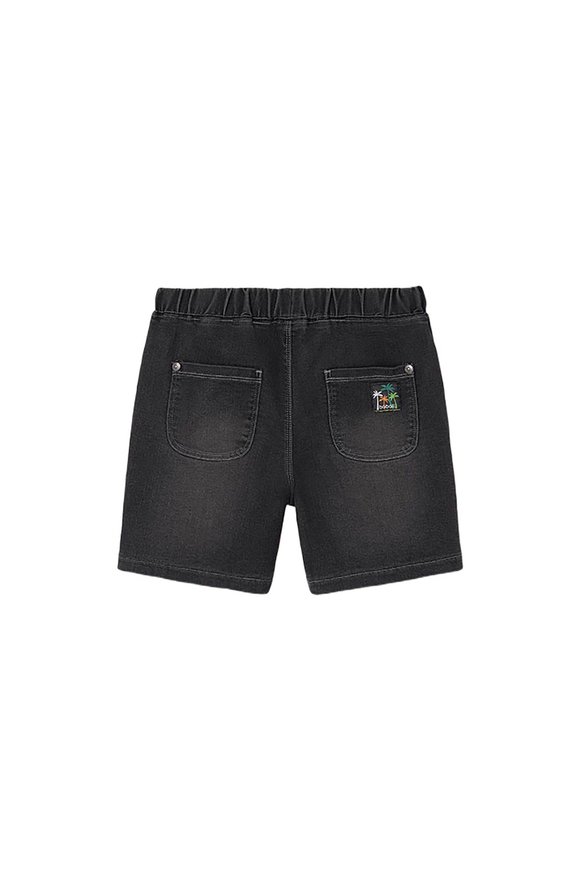 Boboli Παιδική Βερμούδα Denim - 513177 Γκρι