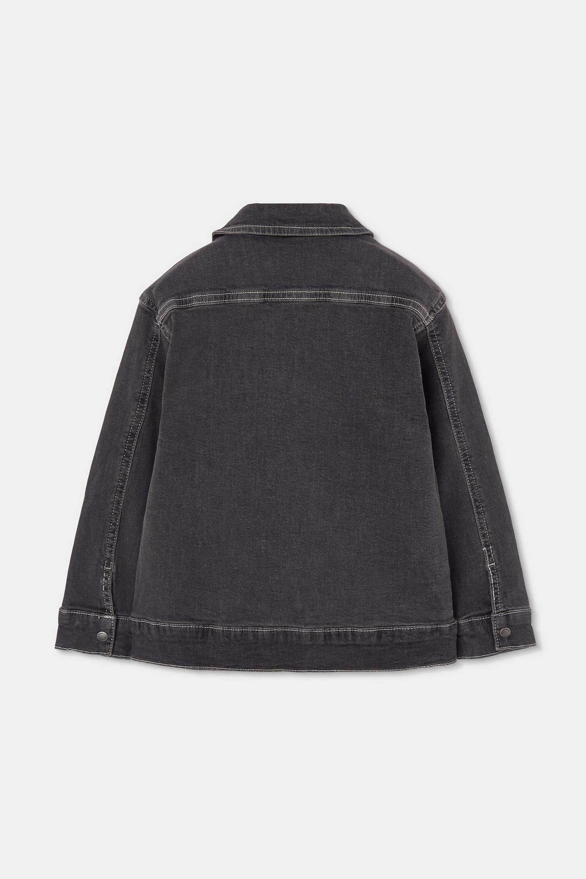 Boboli Παιδικό Denim Jacket - 603111 Γκρι