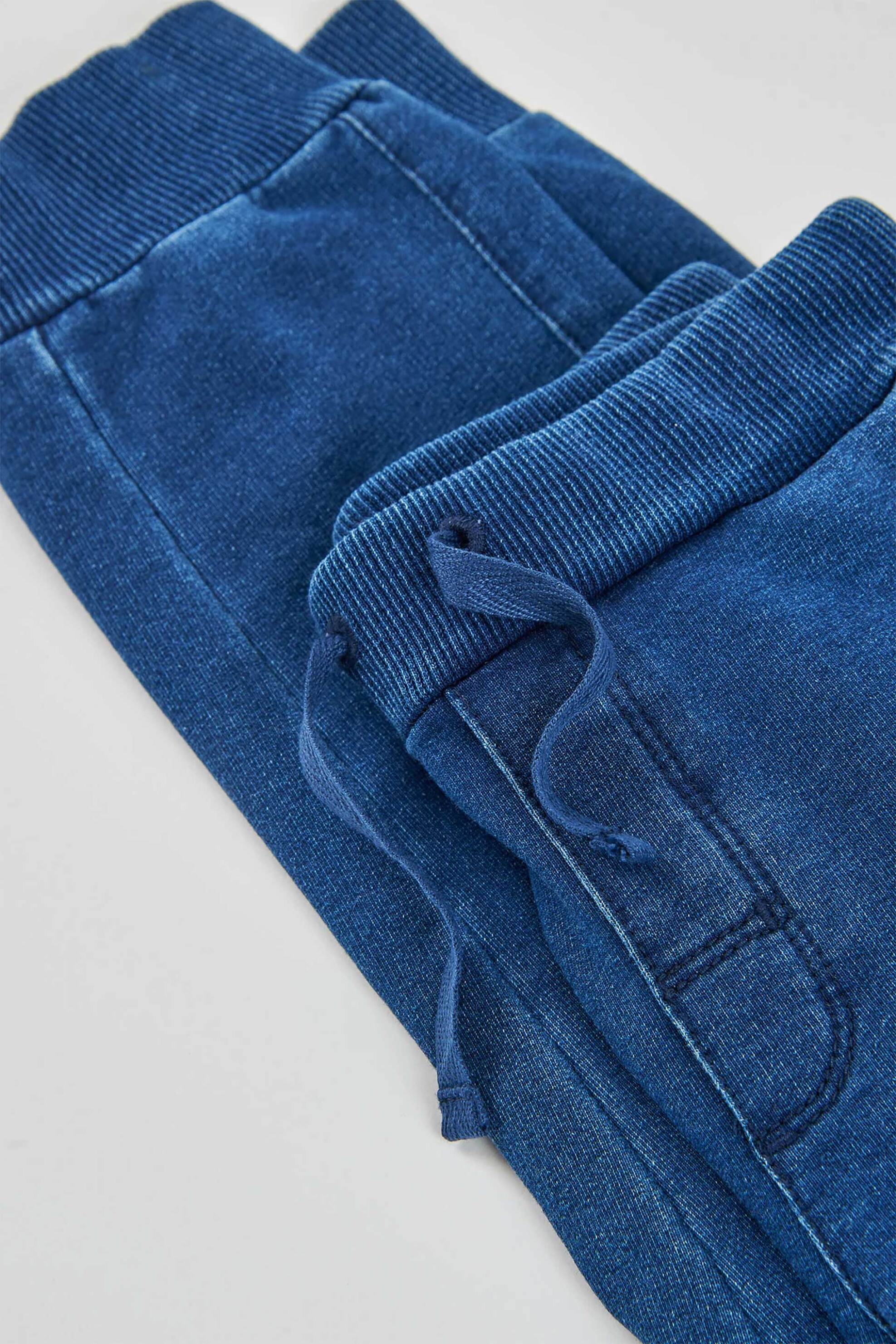 Boboli Παιδικό Παντελόνι Φόρμας Μονόχρωμο - 690038 Denim Blue Σκούρο