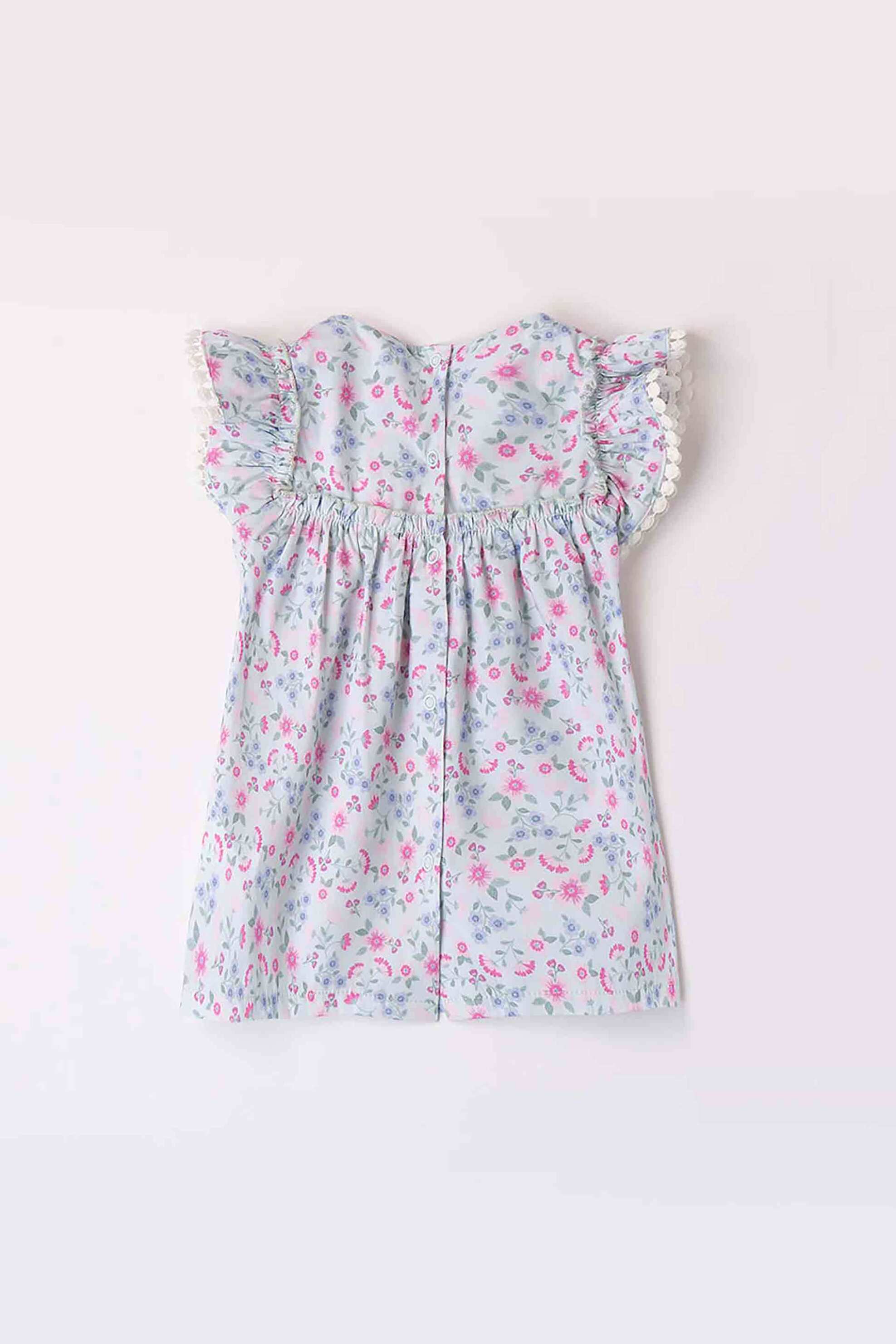 iDO βρεφικό φόρεμα με all-over floral print - 4.8637/00 Βεραμάν Ανοιχτό φωτογραφία