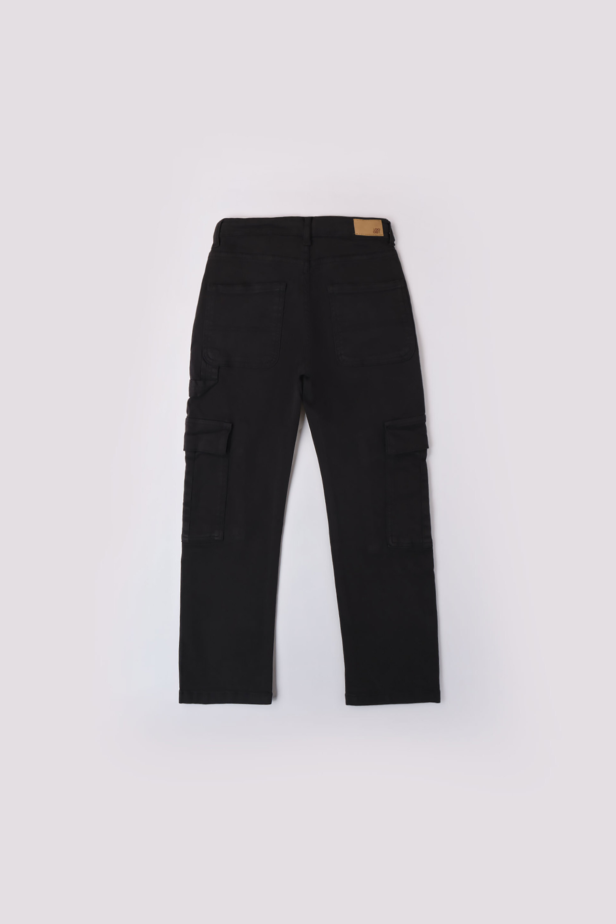 iDO παιδικό βαμβακερό παντελόνι cargo - 4.A810/00 Μαύρο φωτογραφία