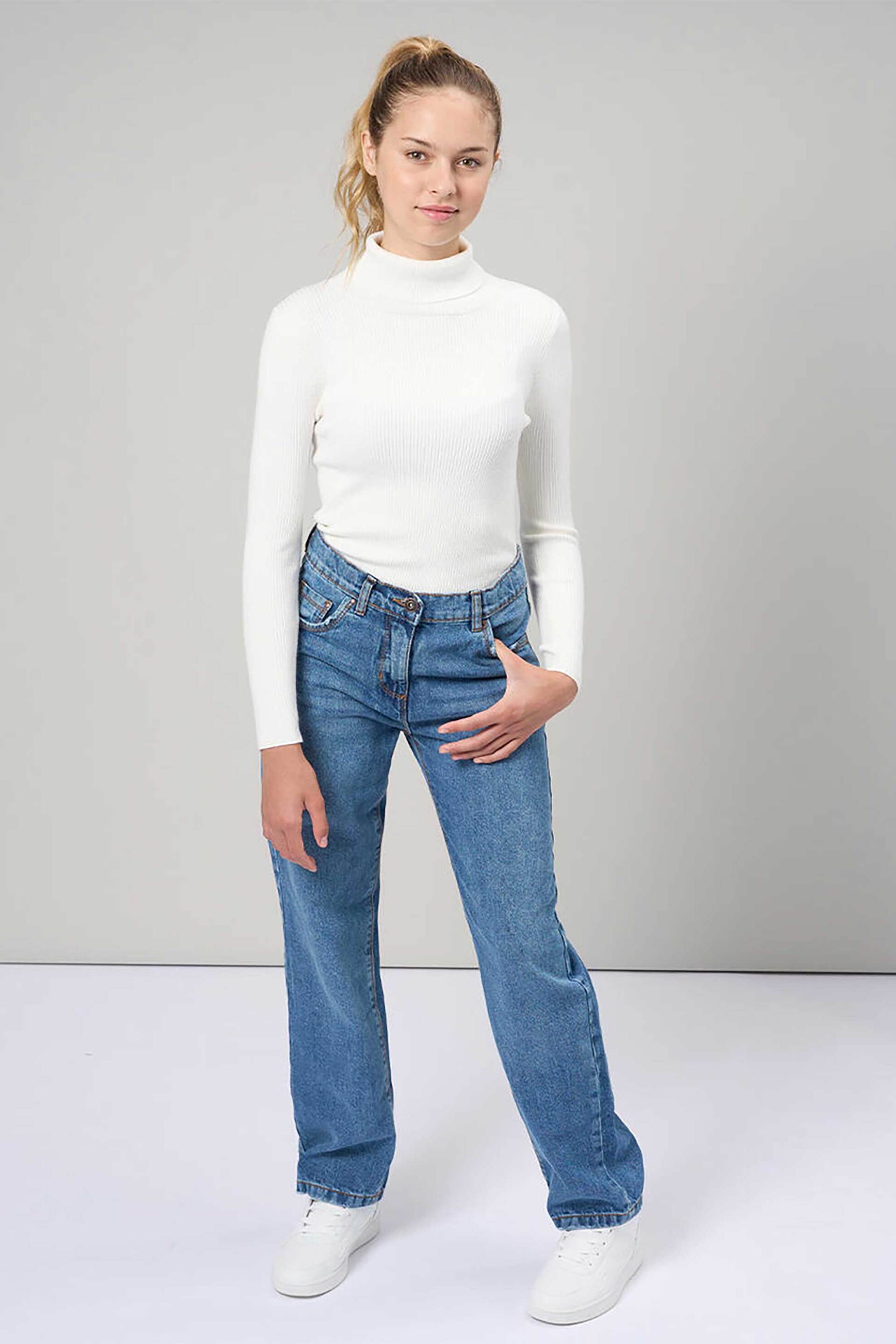 iDO παιδικό τζιν παντελόνι πεντάτσεπο - 4.A882/00 Denim Blue