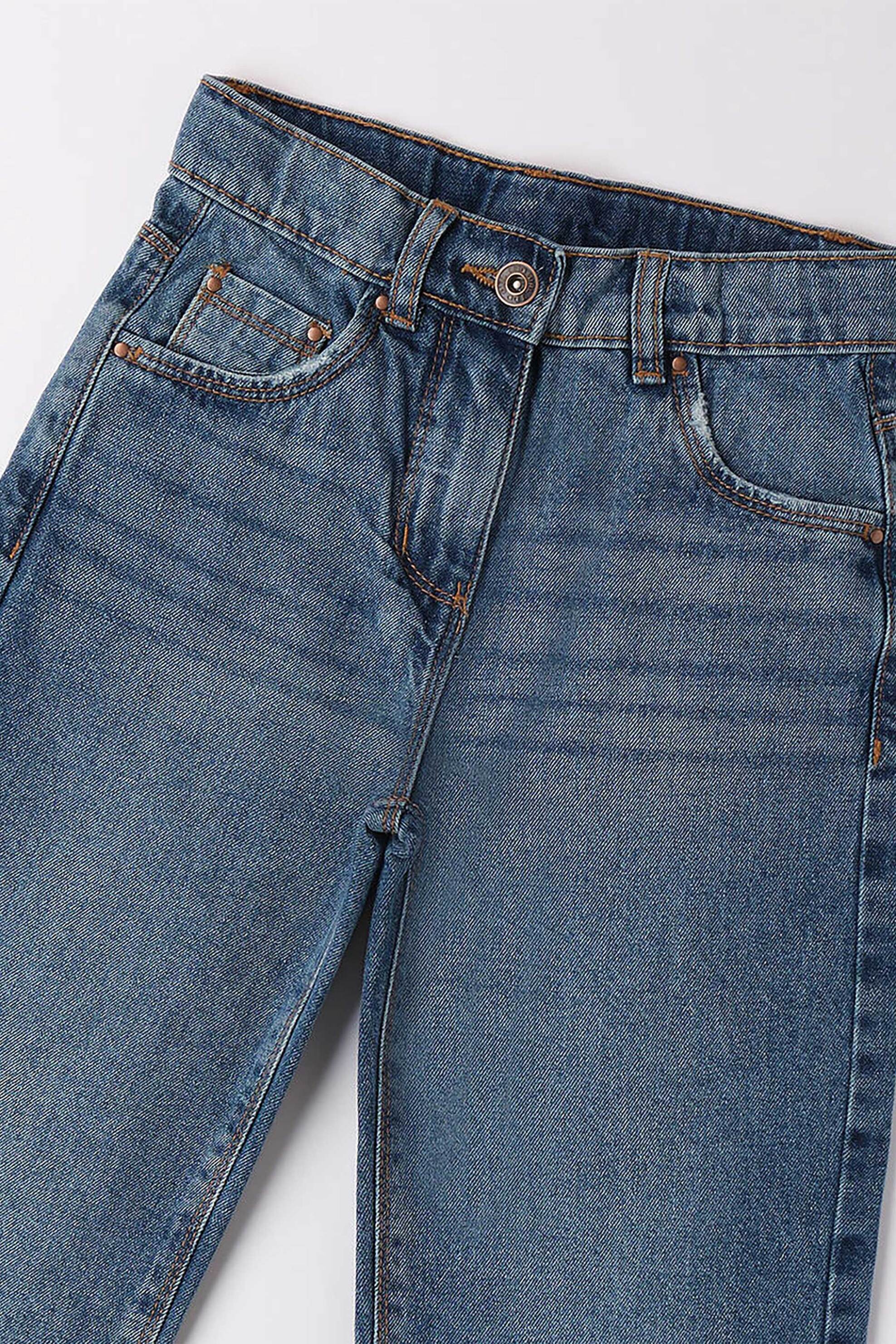 iDO παιδικό τζιν παντελόνι πεντάτσεπο - 4.A882/00 Denim Blue φωτογραφία
