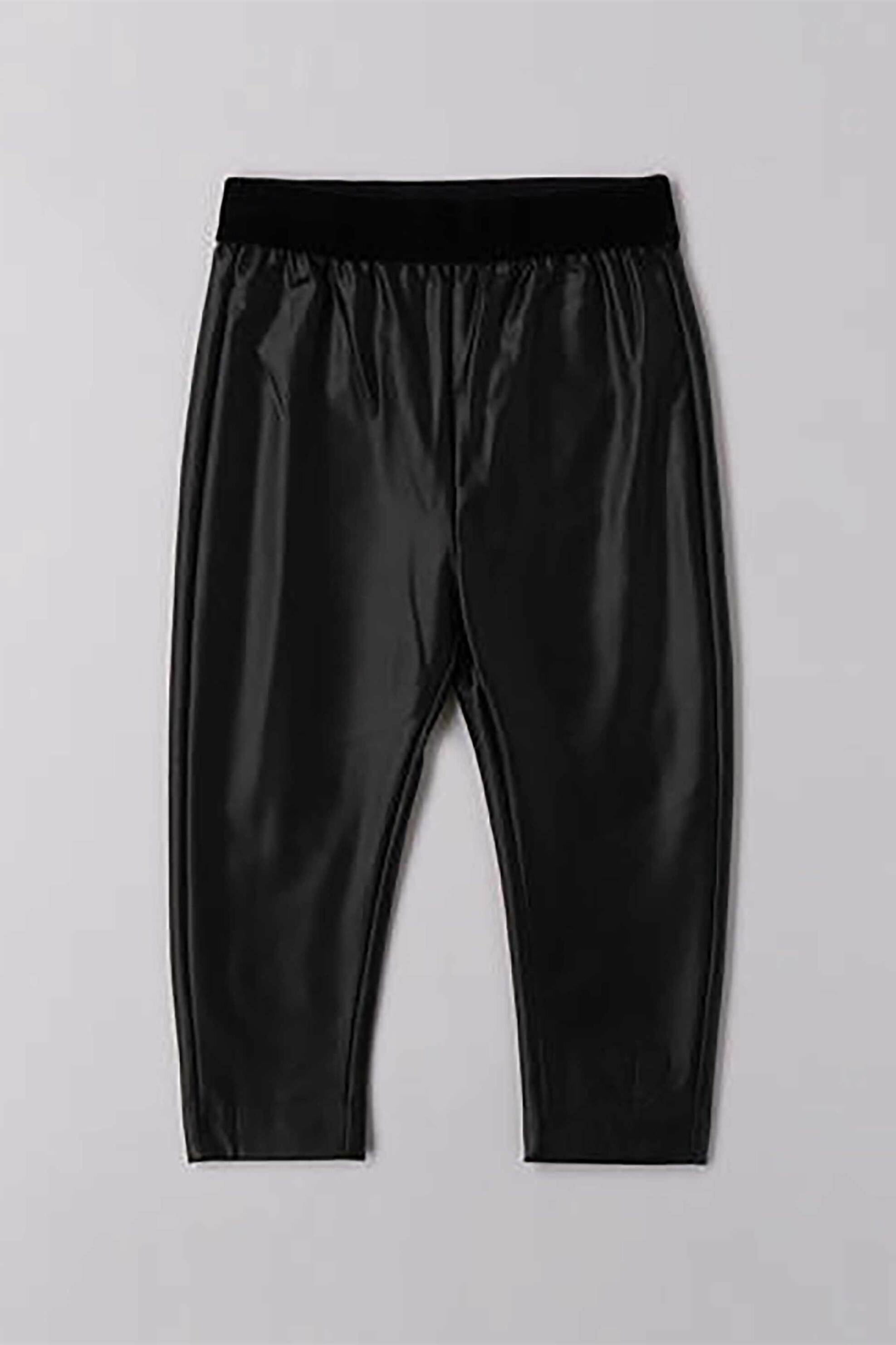 iDO παιδικό κολάν από γυαλιστερό ύφασμα - 4.F328/00 Μαύρο