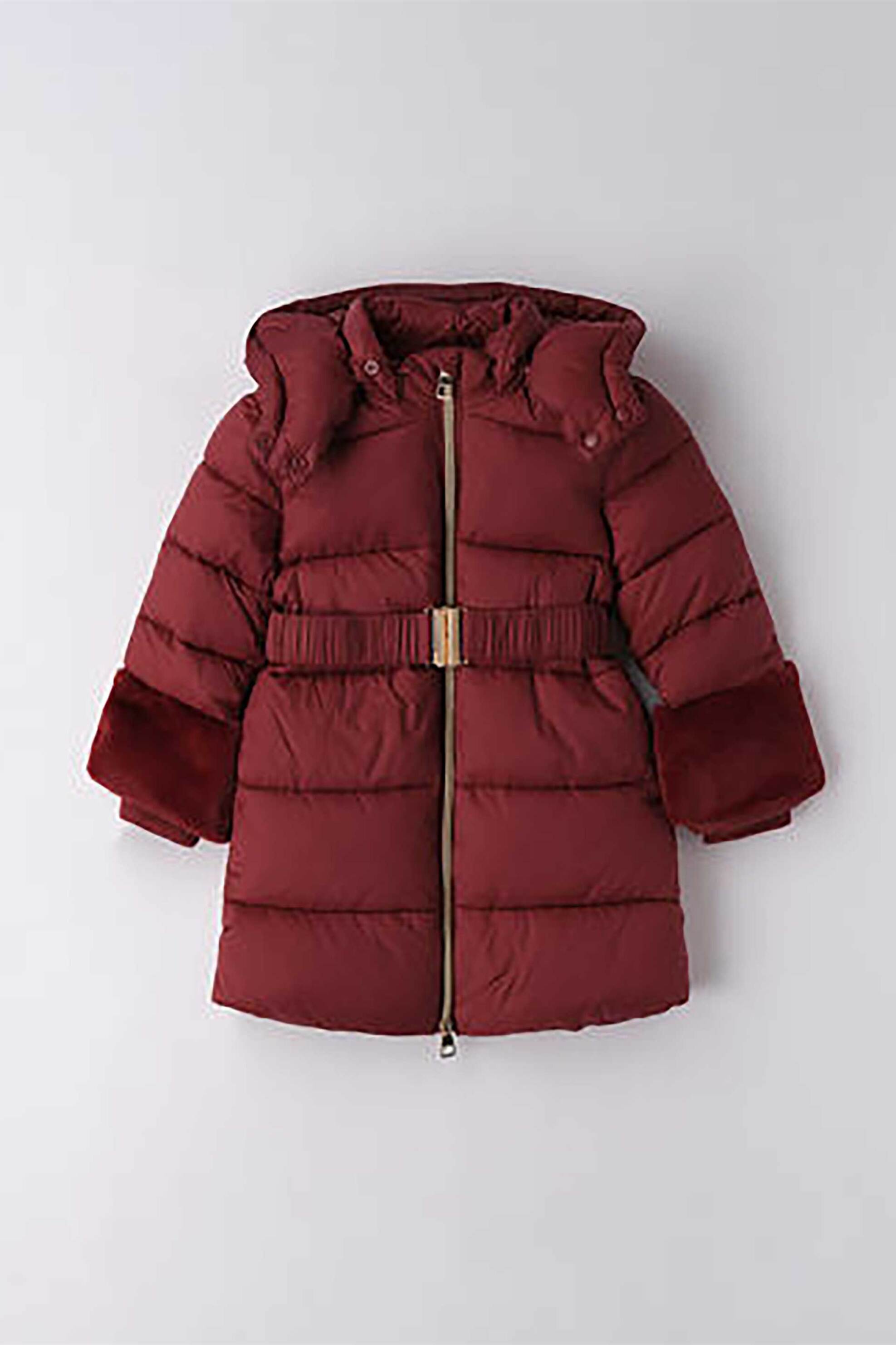 iDO παιδικό μπουφάν καπιτονέ με κουκούλα - 4.F278/00 Μπορντό