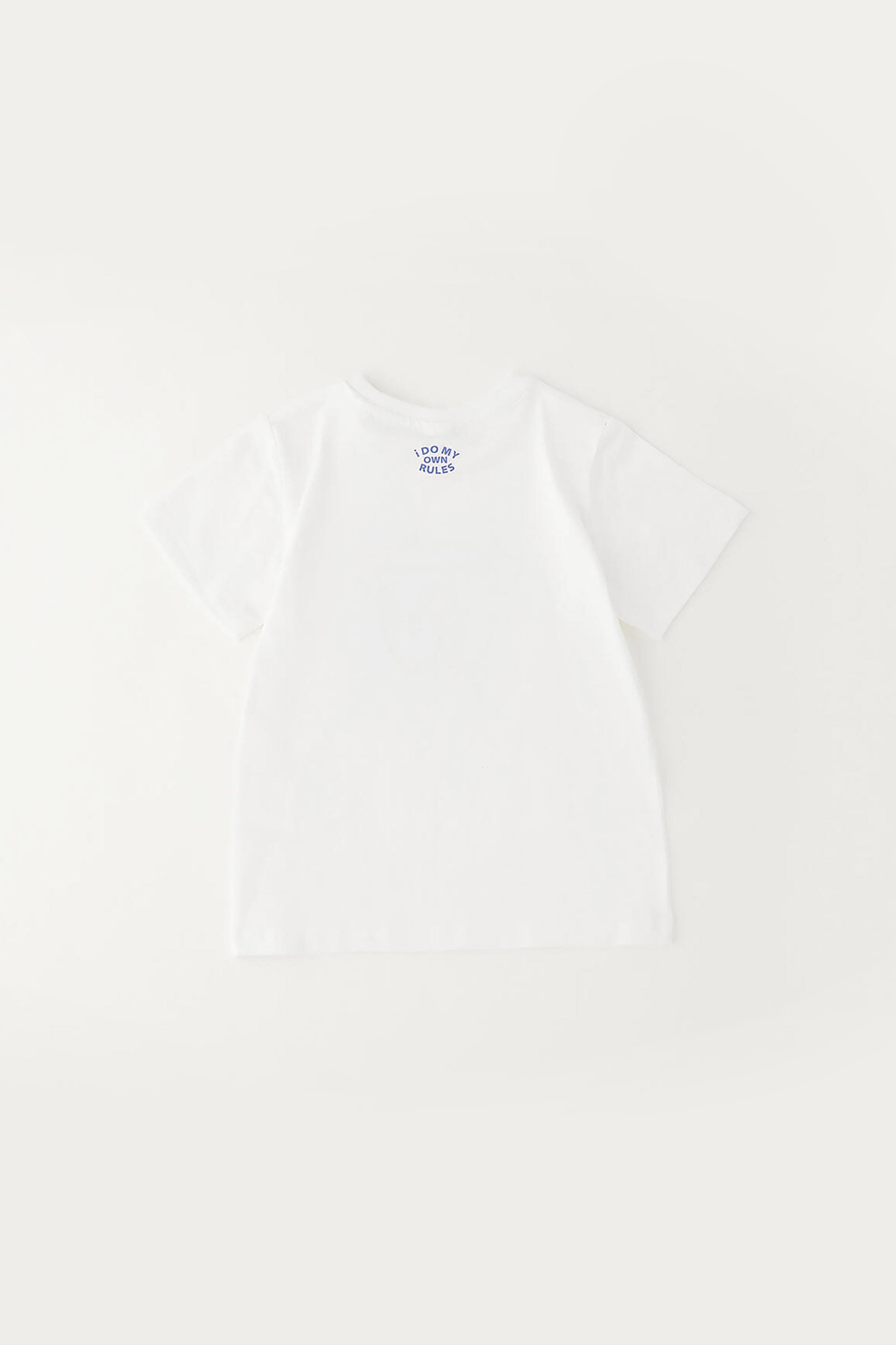 Ido Παιδικό Τ-Shirt με Dog Print - 4 G256 00 Λευκό